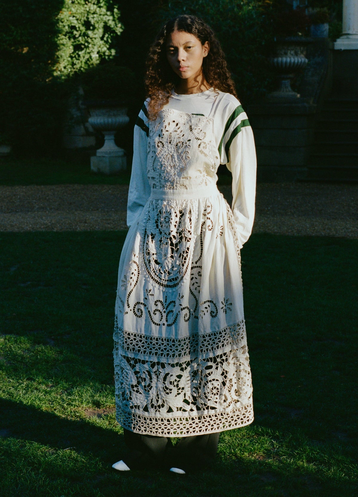 Cream Gardener Apron | Sea New York