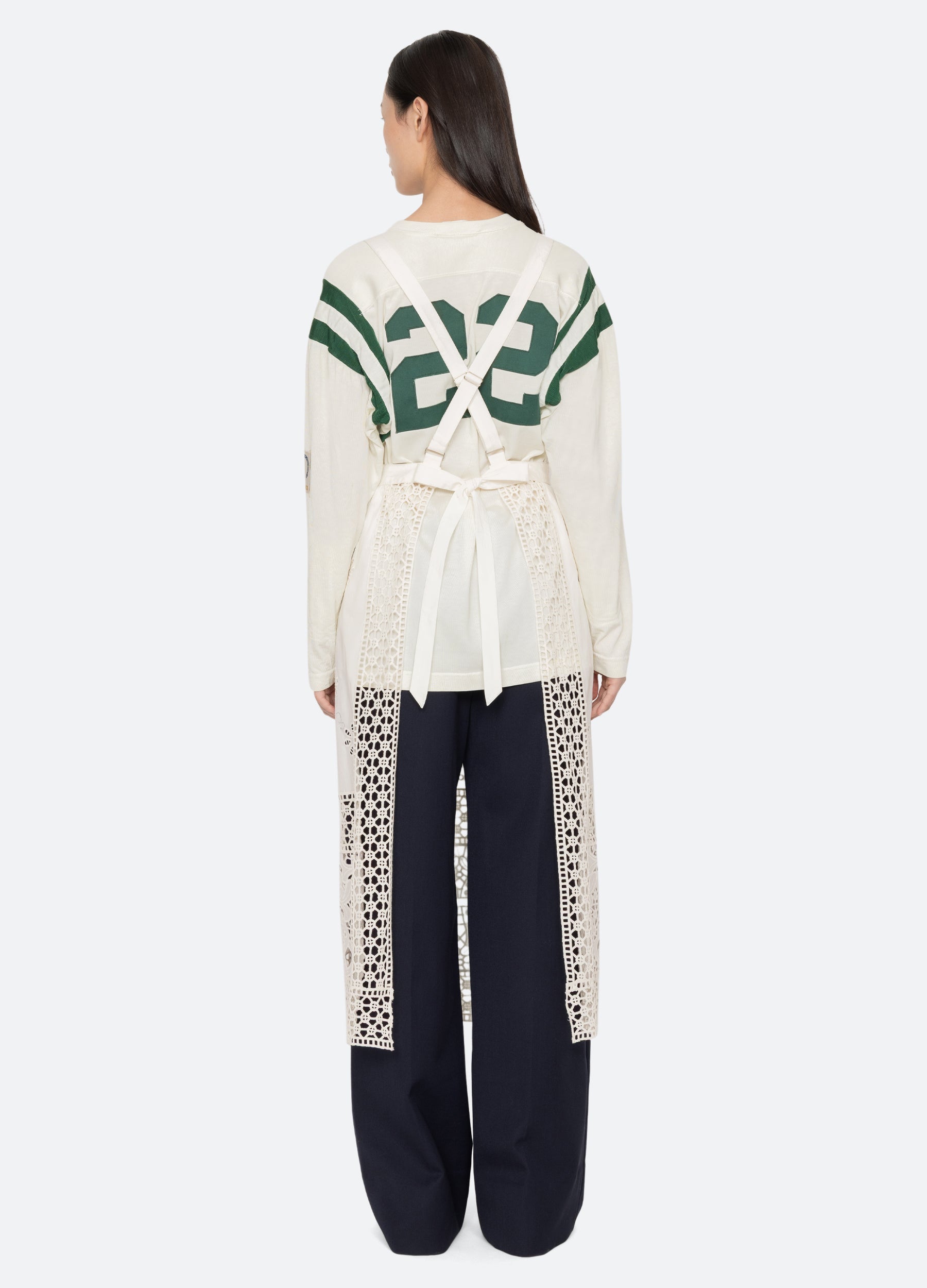Cream Gardener Apron | Sea New York