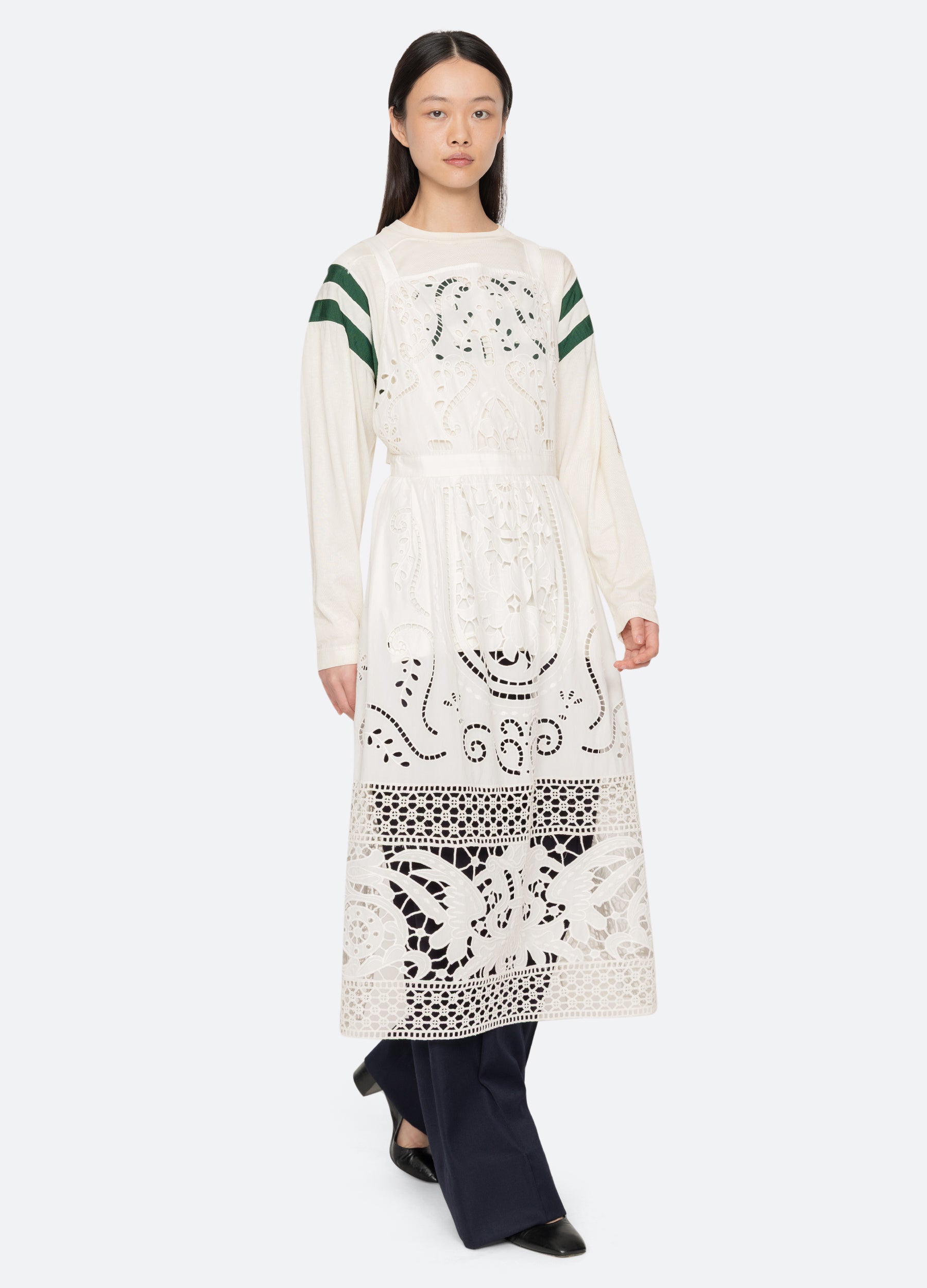 Cream Gardener Apron | Sea New York