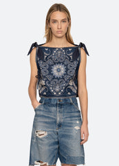 Navy Emelina Top | Sea New York