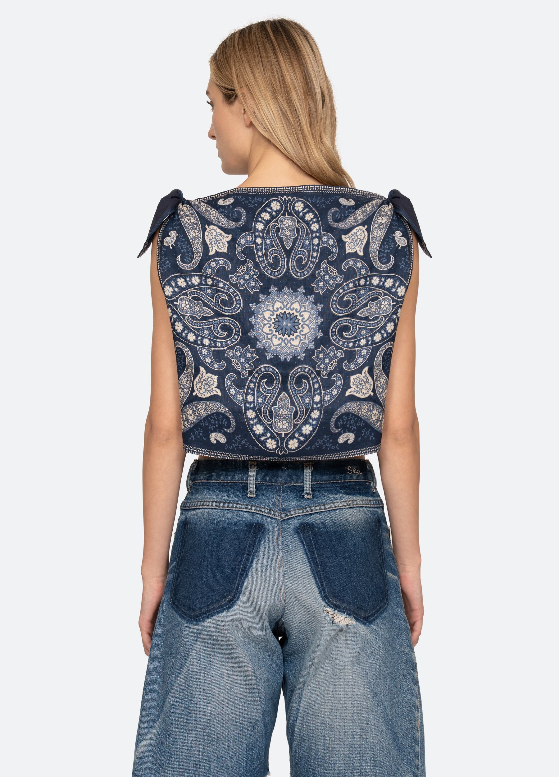 Navy Emelina Top | Sea New York