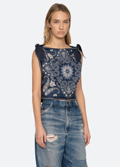 Navy Emelina Top | Sea New York