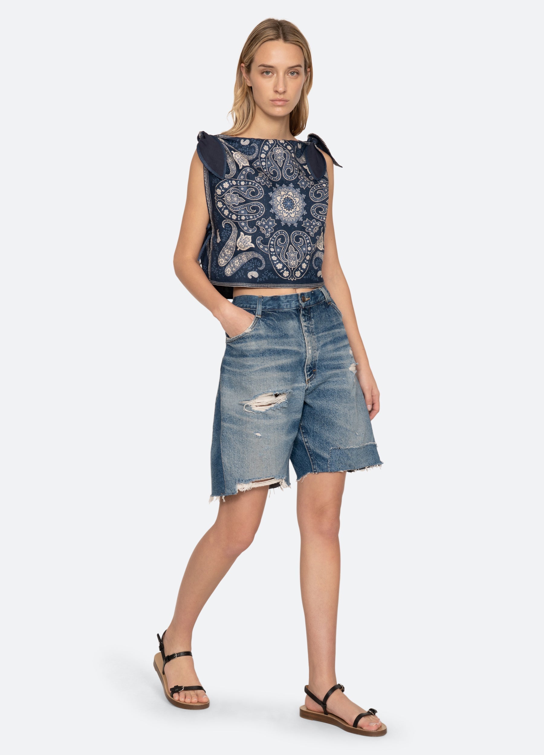 Navy Emelina Top | Sea New York