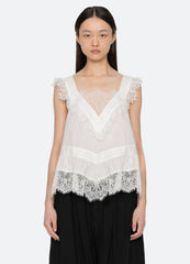 White Hilda Top | Sea New York