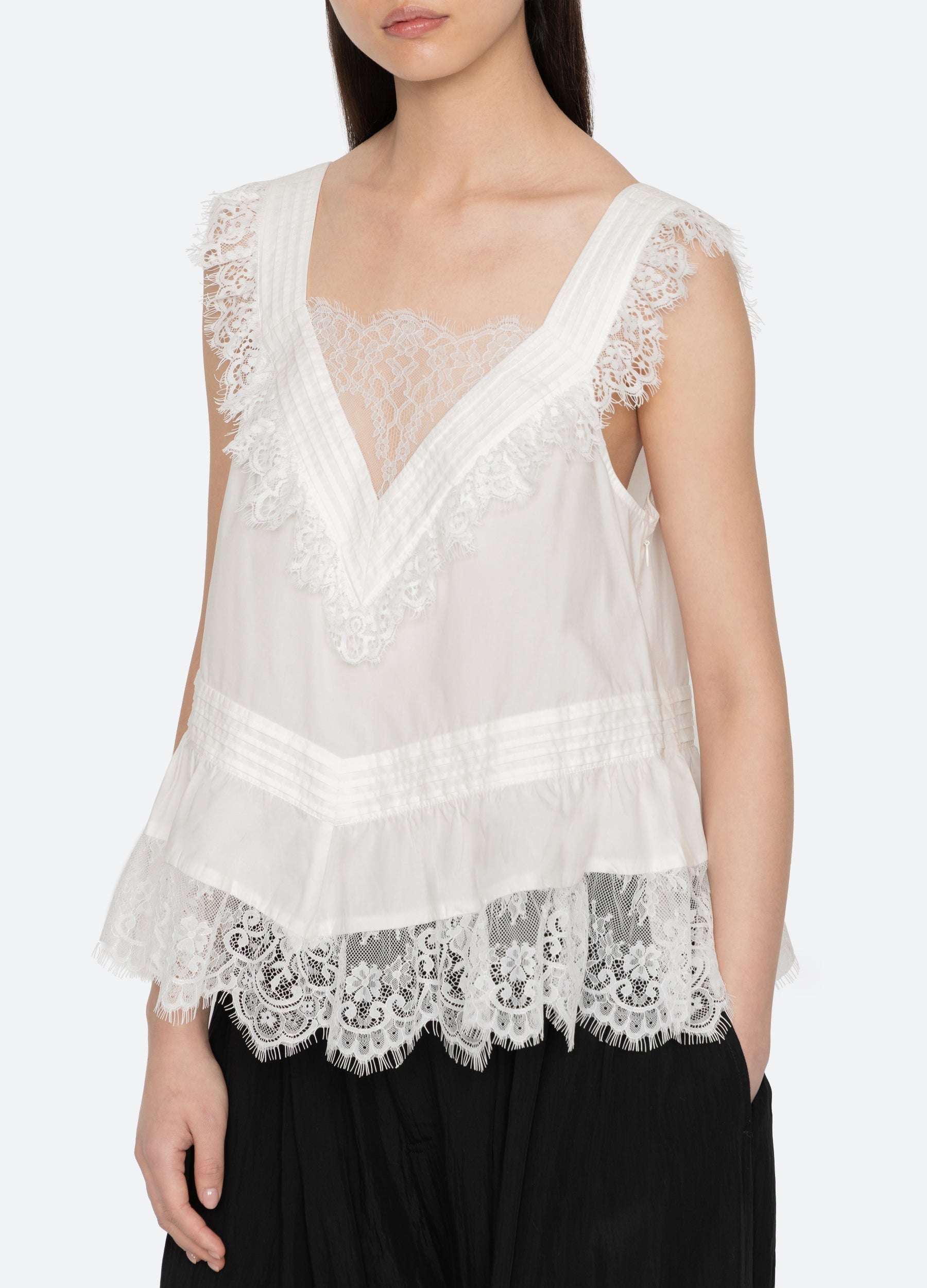 White Hilda Top | Sea New York