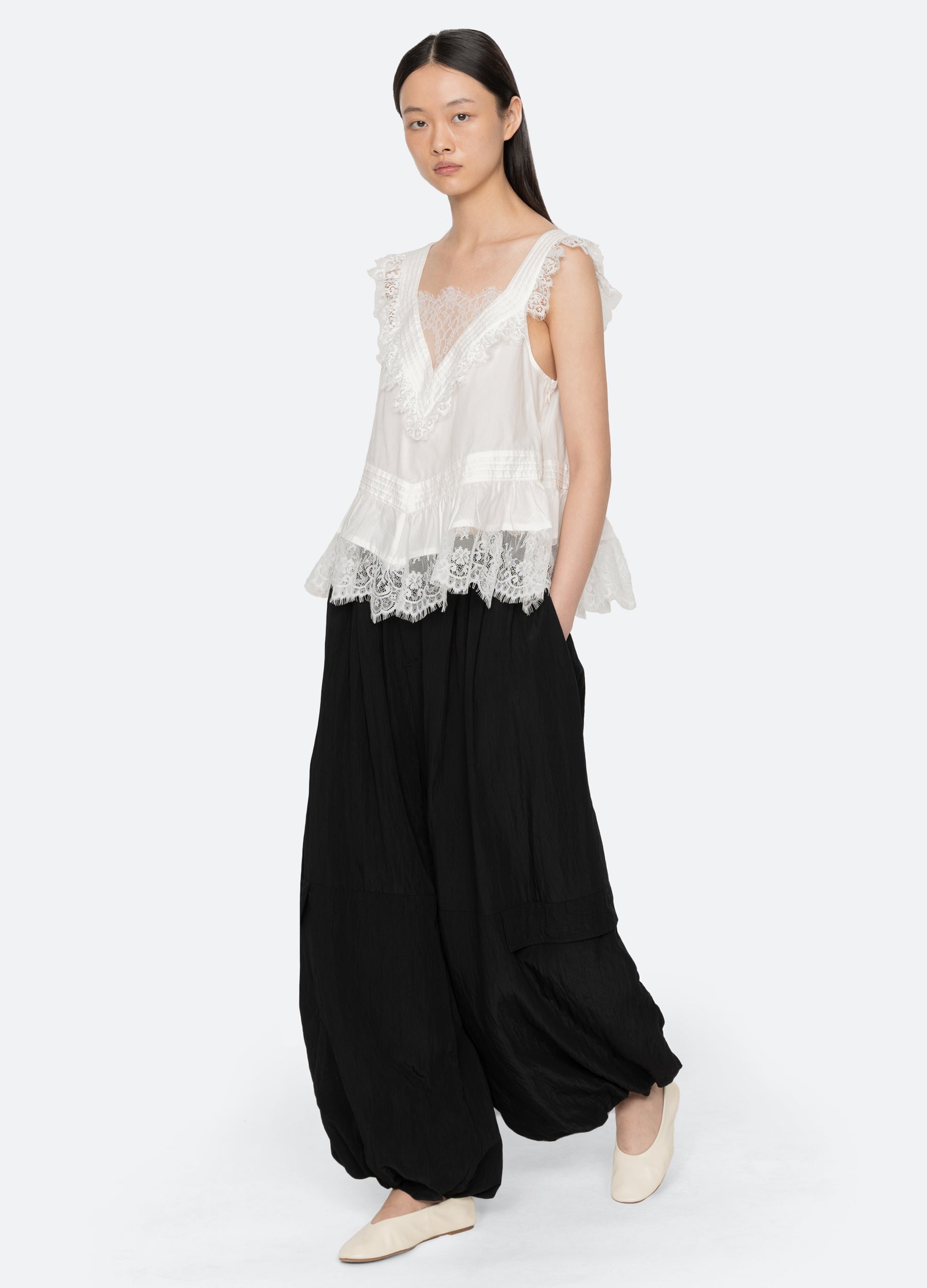 White Hilda Top | Sea New York