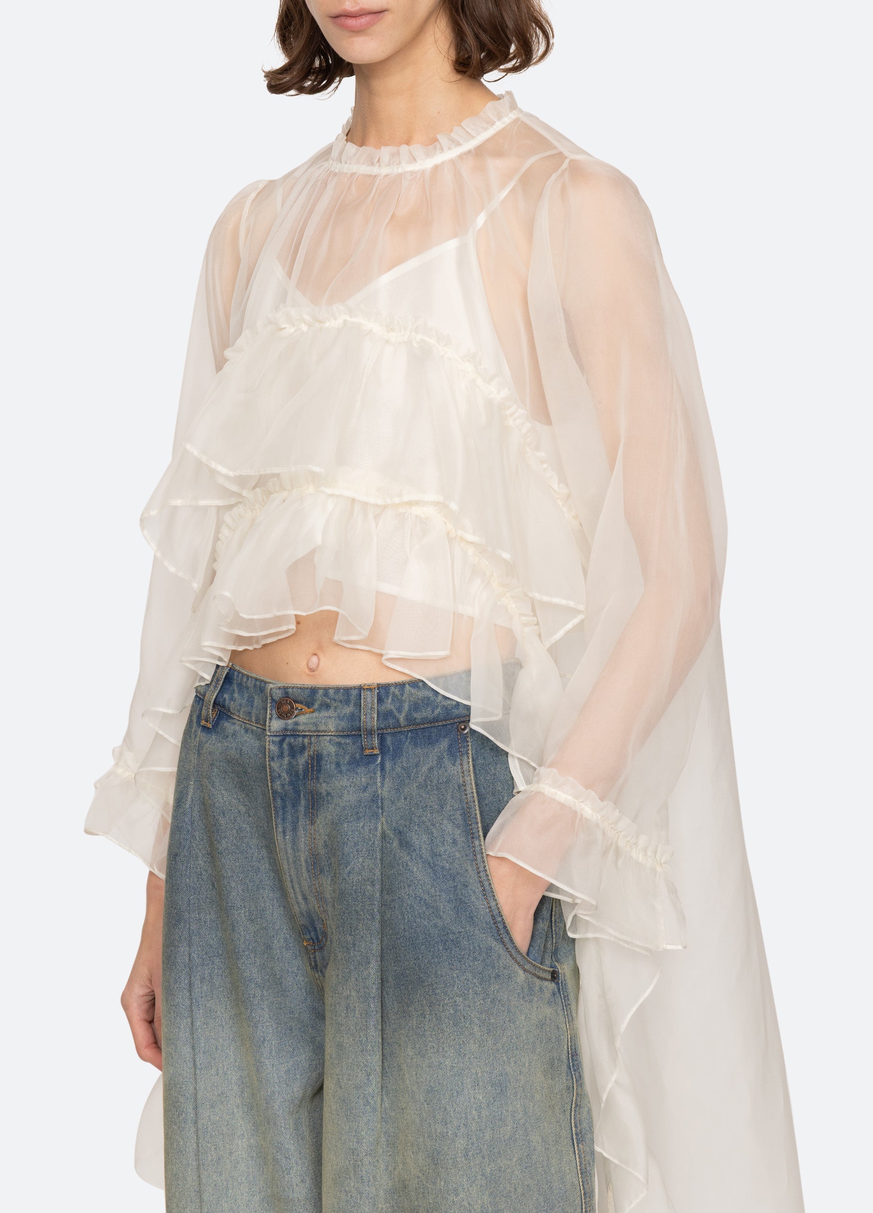 Cream Cornelia Top | Sea New York
