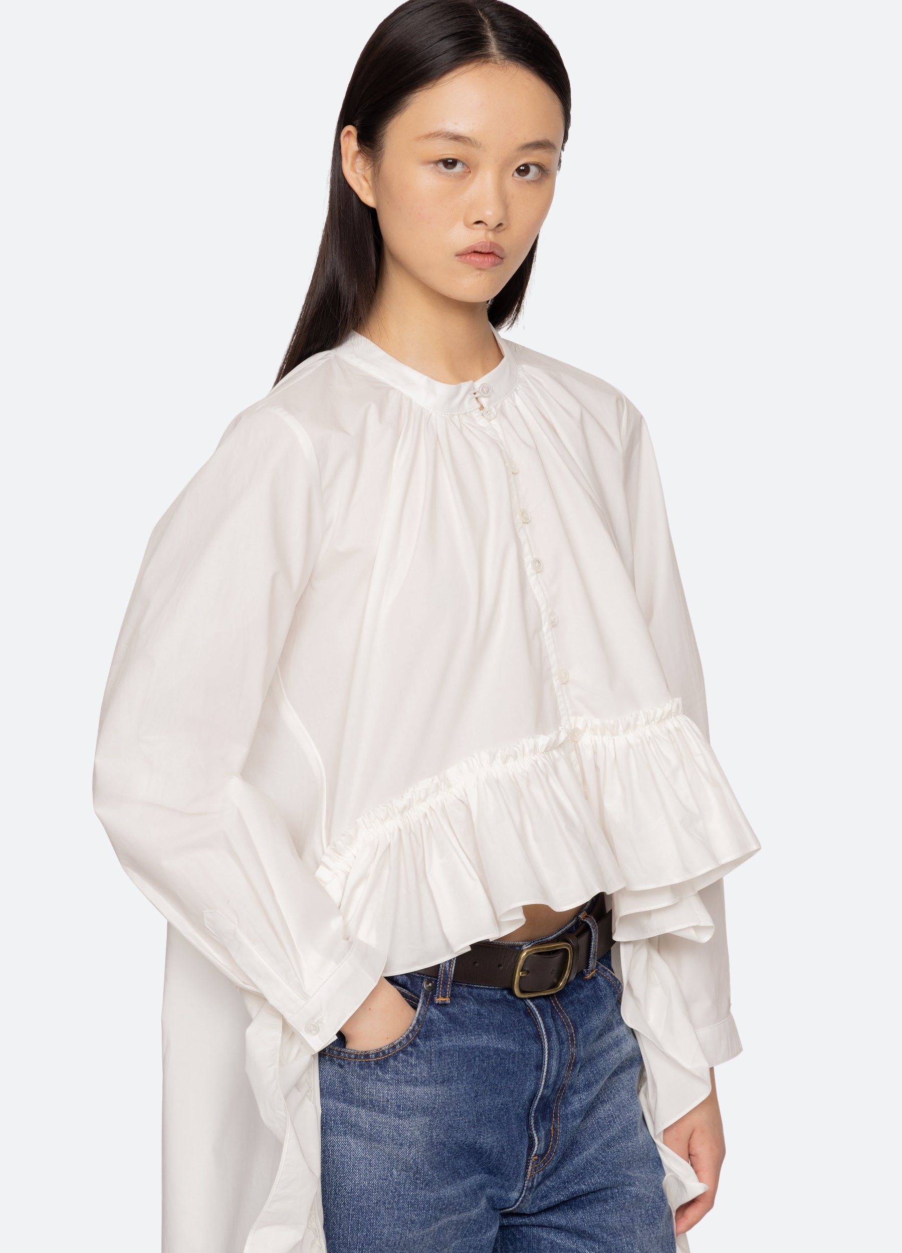 Cream Solene Top | Sea New York