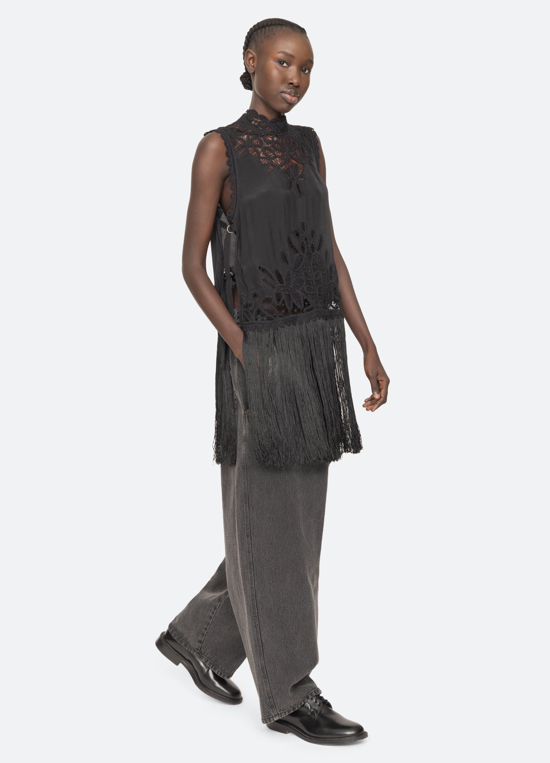 Black Adelina Top | Sea New York