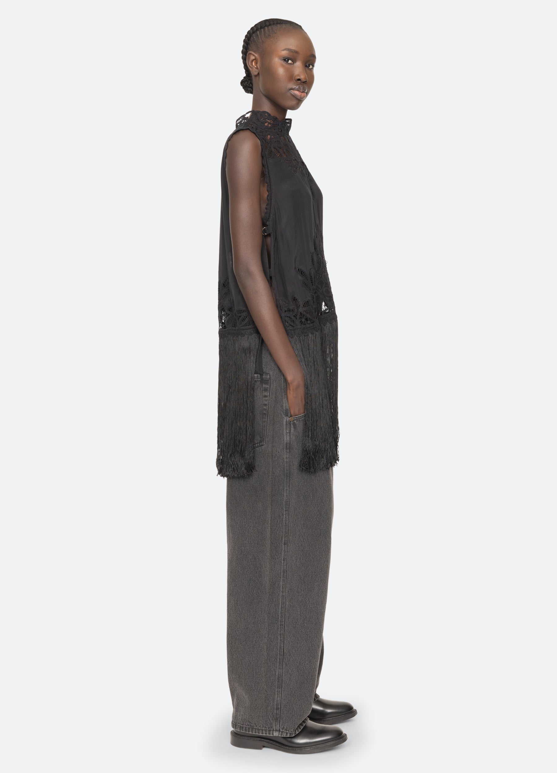 Black Adelina Top | Sea New York