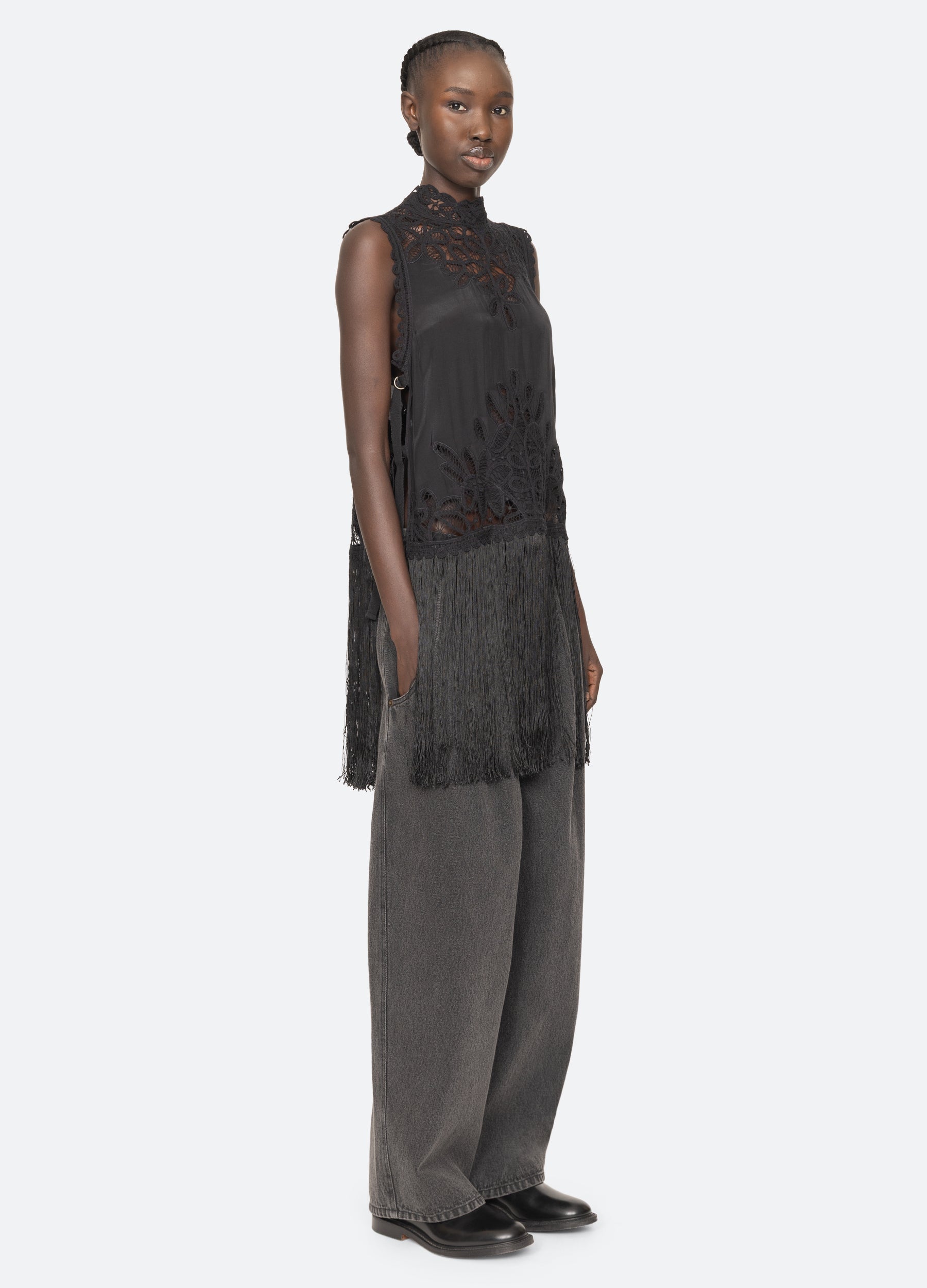 Black Adelina Top | Sea New York