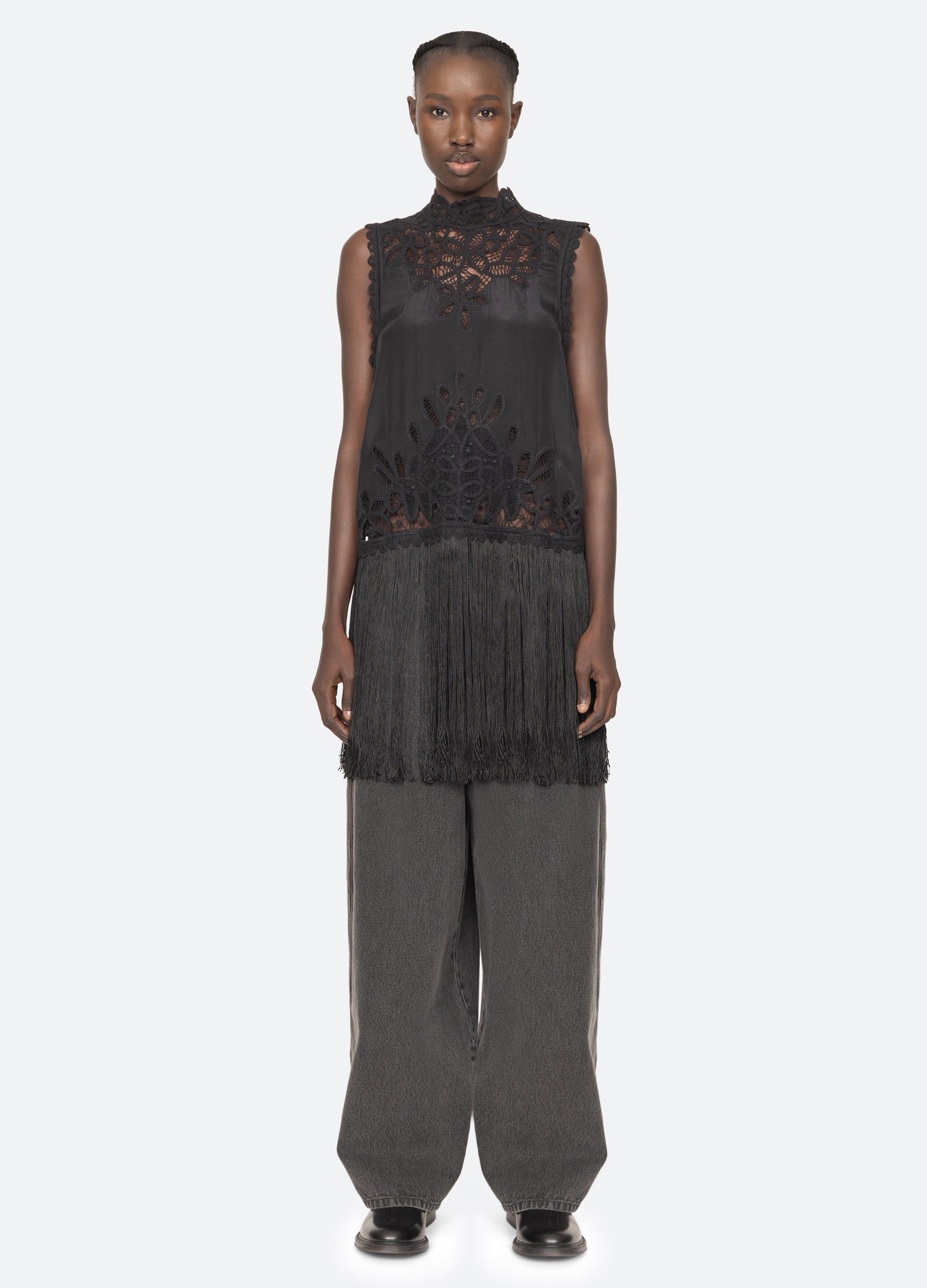 Black Adelina Top | Sea New York