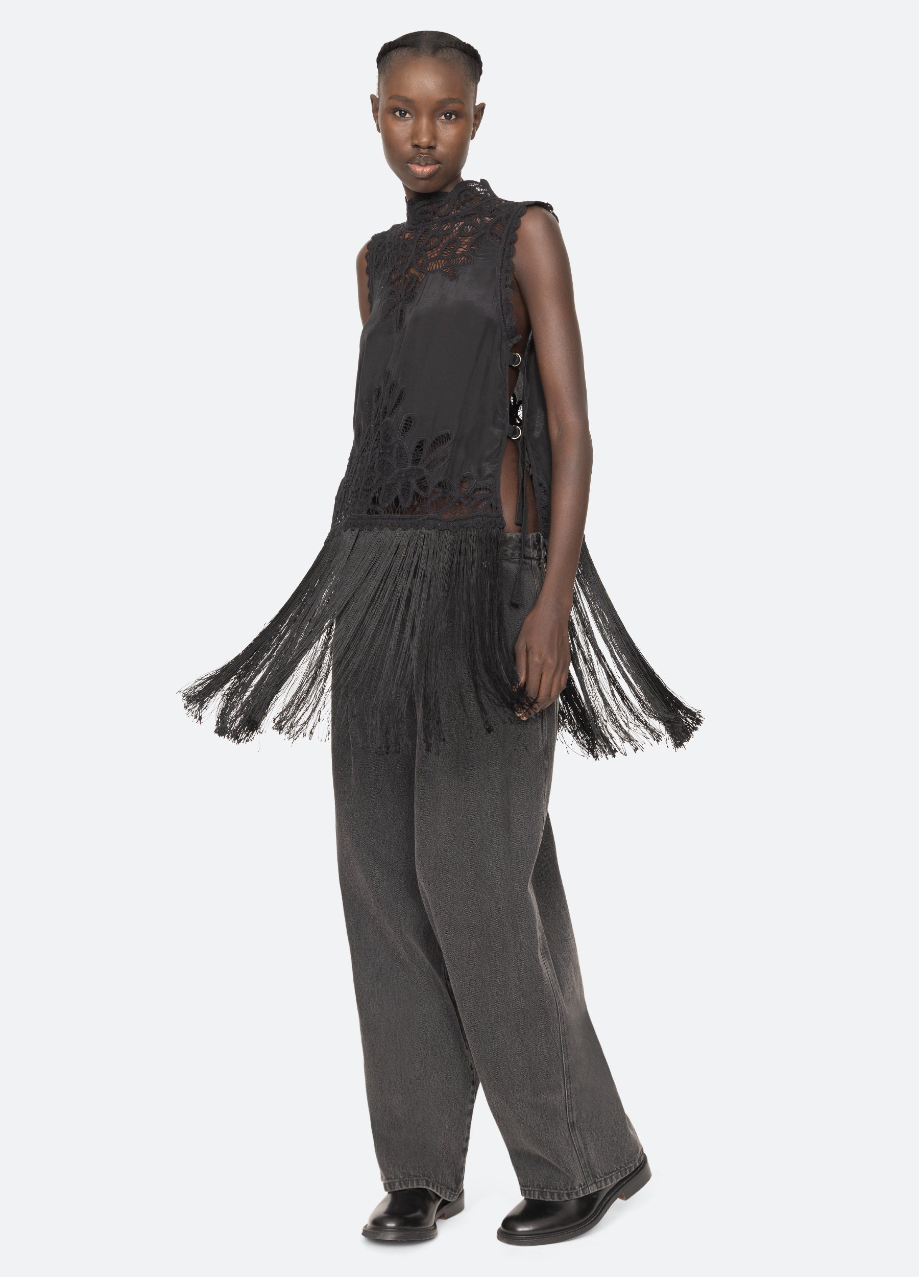Black Adelina Top | Sea New York