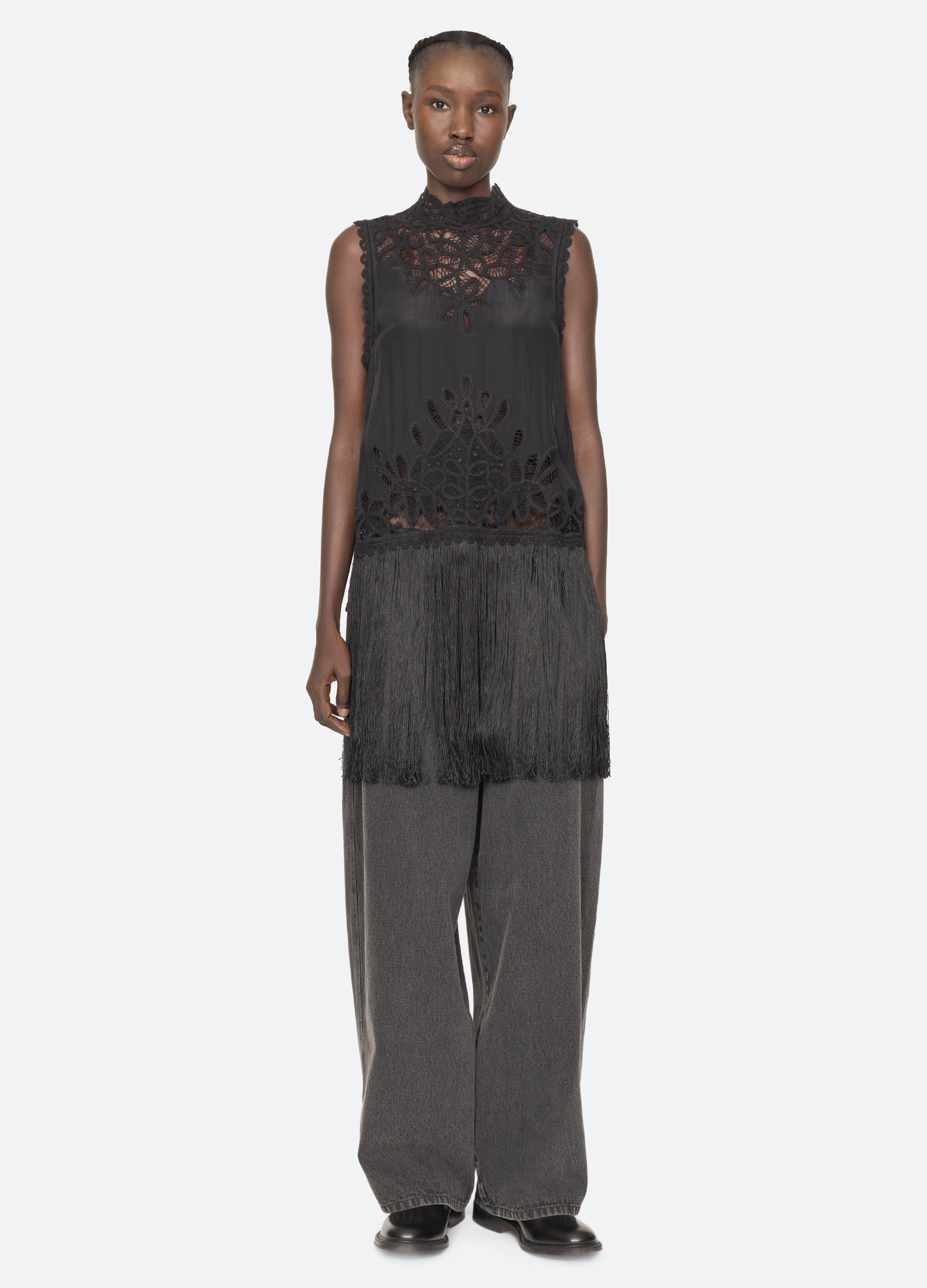 Black Adelina Top | Sea New York