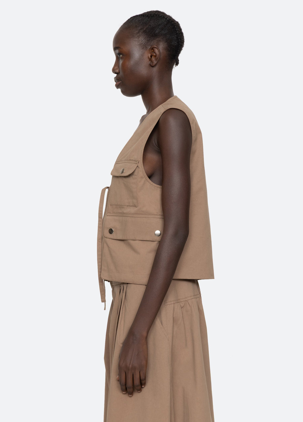 Cream Lois Vest | Sea New York