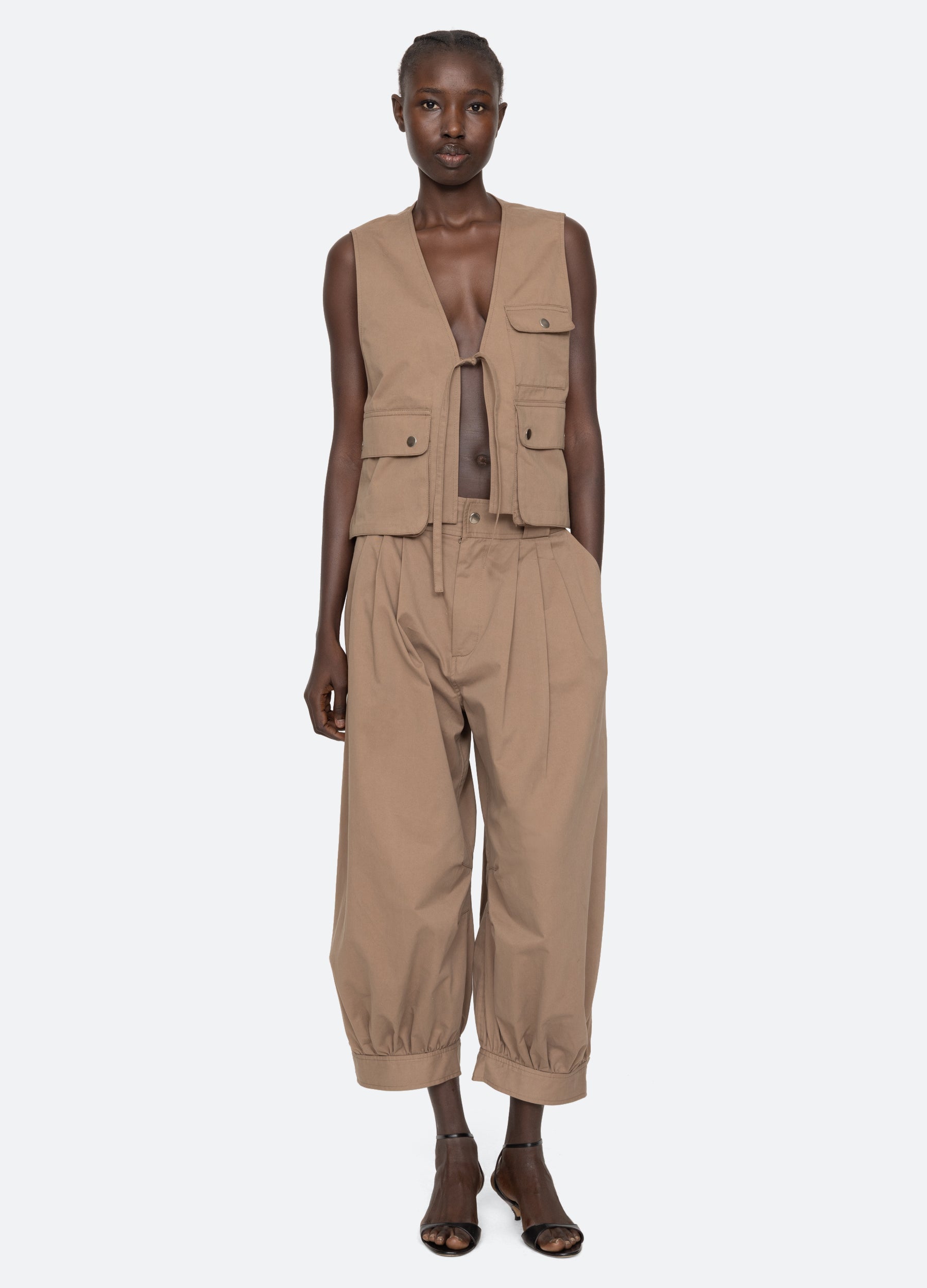 Cream Lois Vest | Sea New York