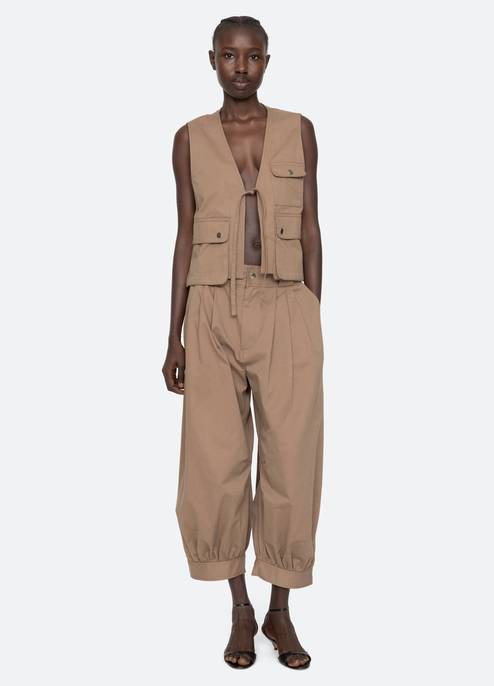 Cream Lois Vest | Sea New York