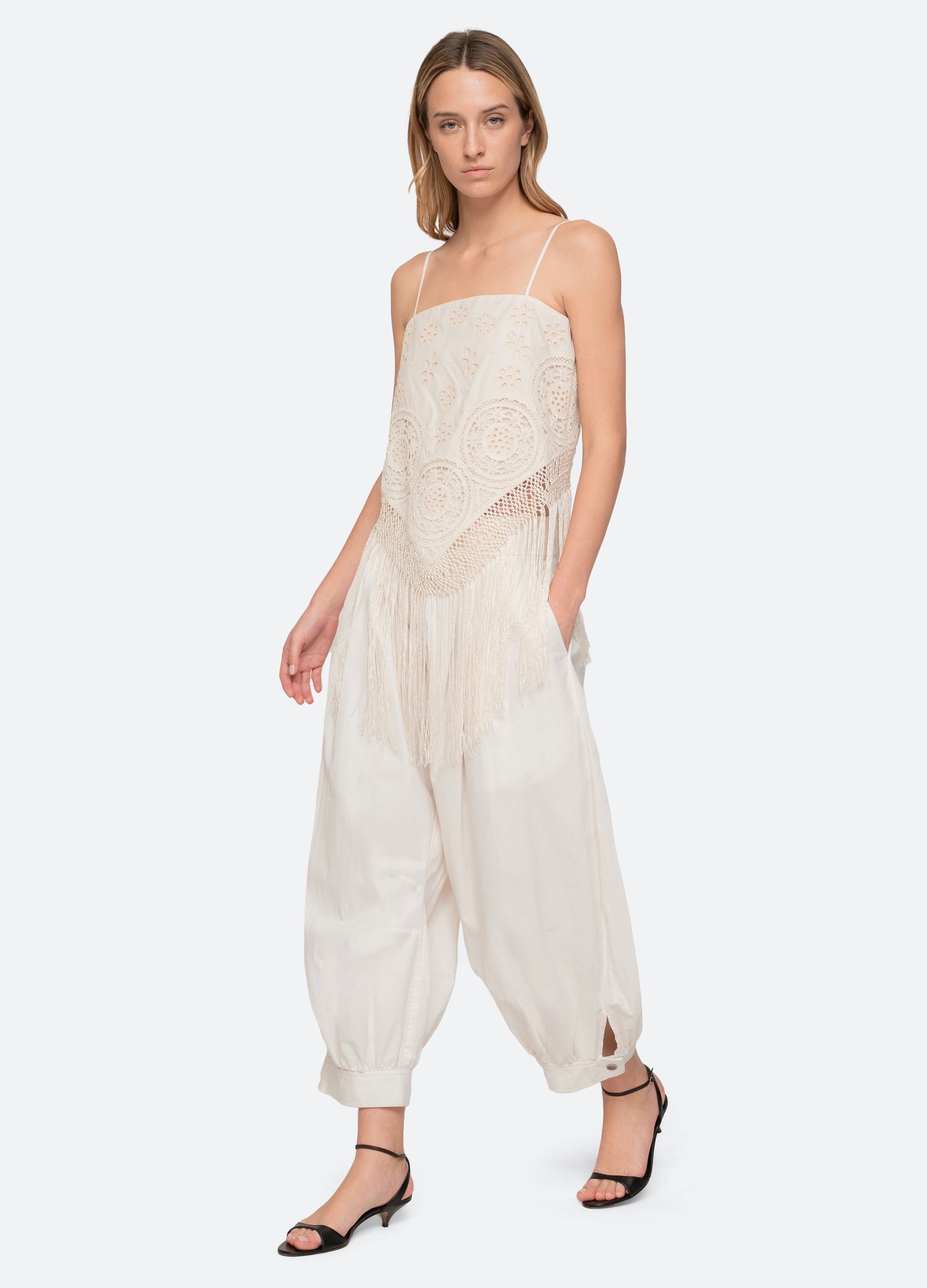 Cream Rafina Top | Sea New York