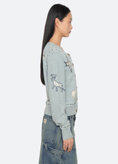 Blue Winslow Cardigan | Sea New York