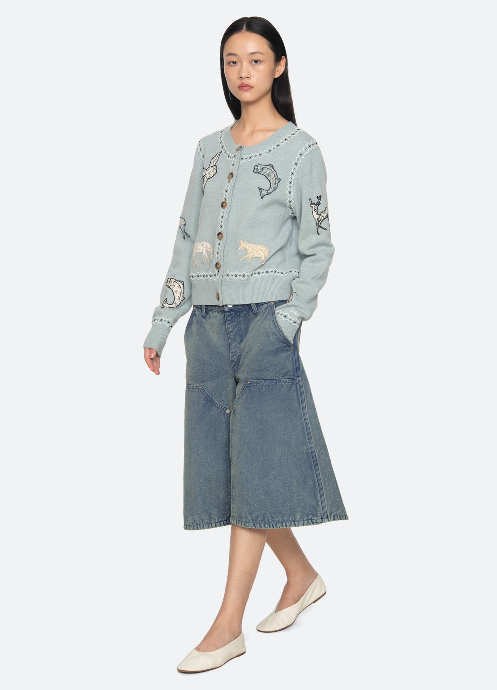 Blue Winslow Cardigan | Sea New York