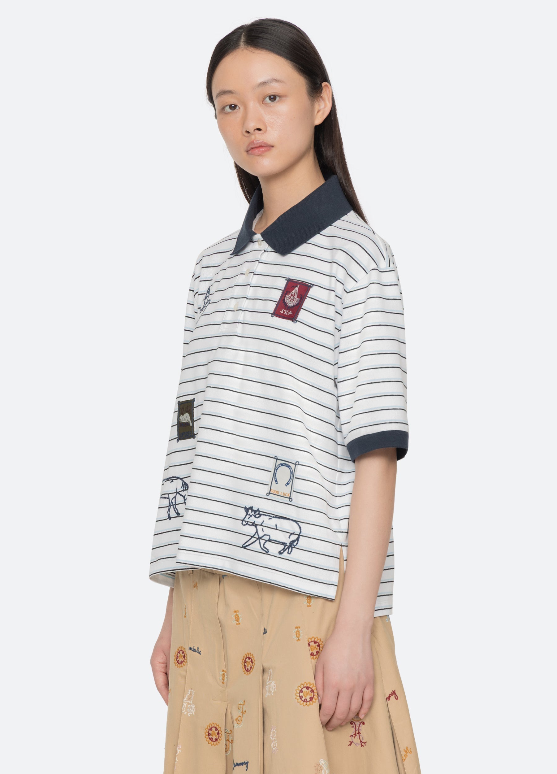 White Winslow Top | Sea New York