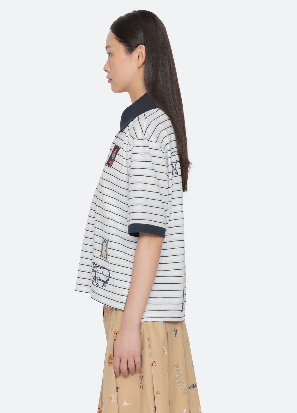 White Winslow Top | Sea New York