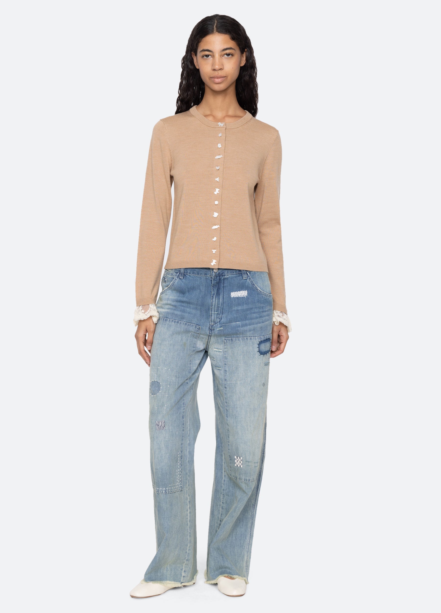 Camel Diane Cardigan | Sea New York