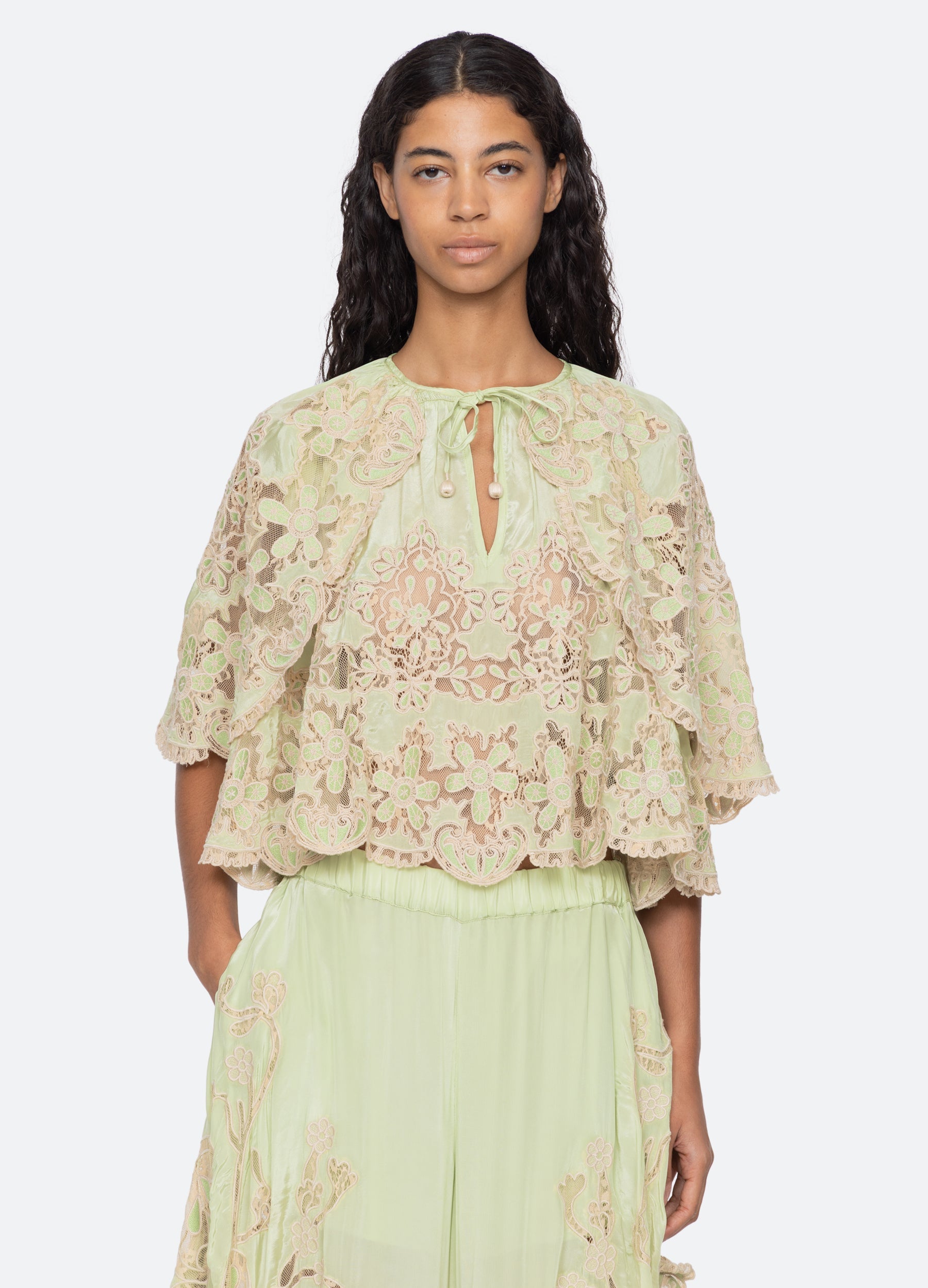 Green Gracelyn Top | Sea New York