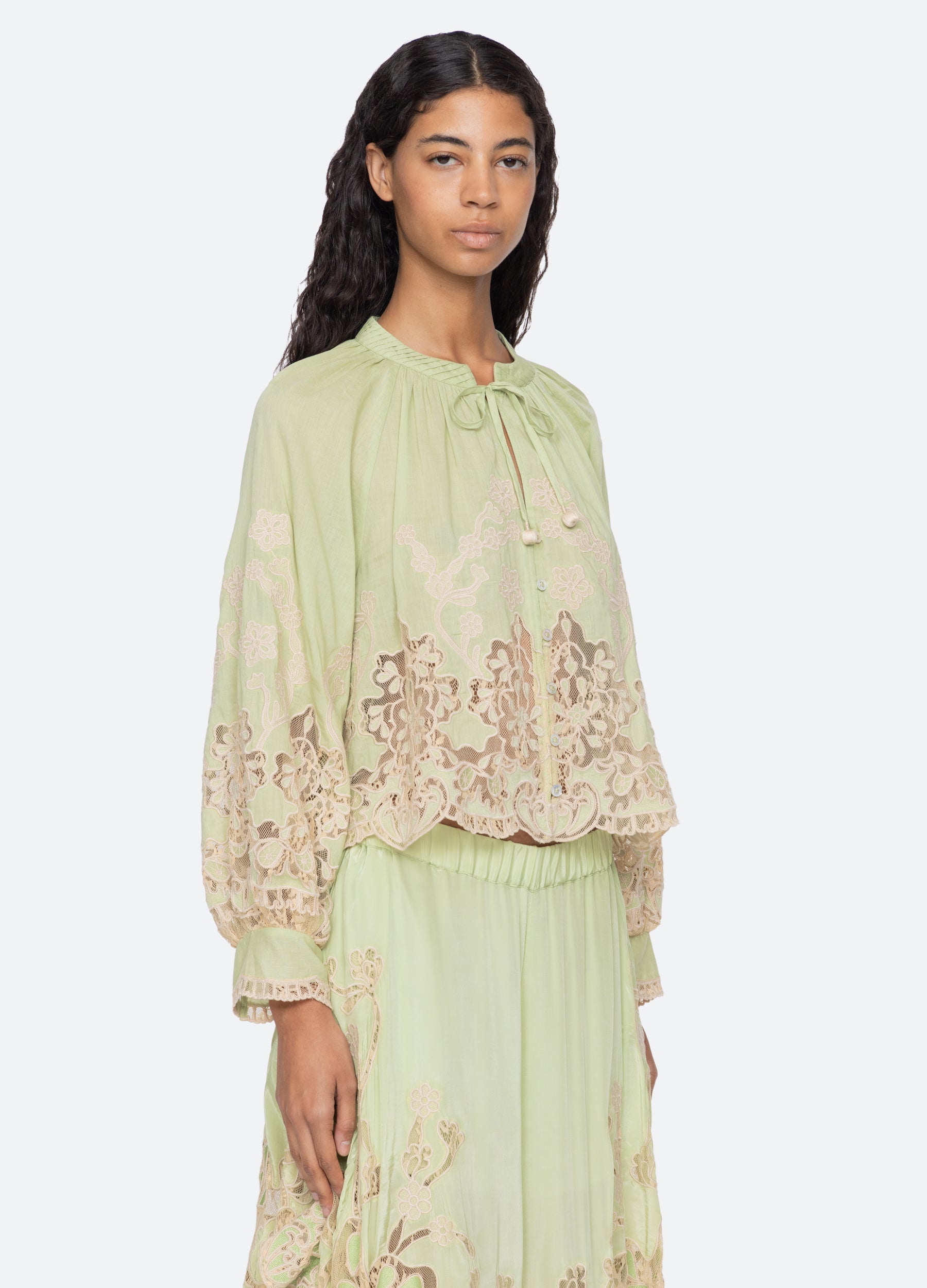 Black Gracelyn L/S Top | Sea New York