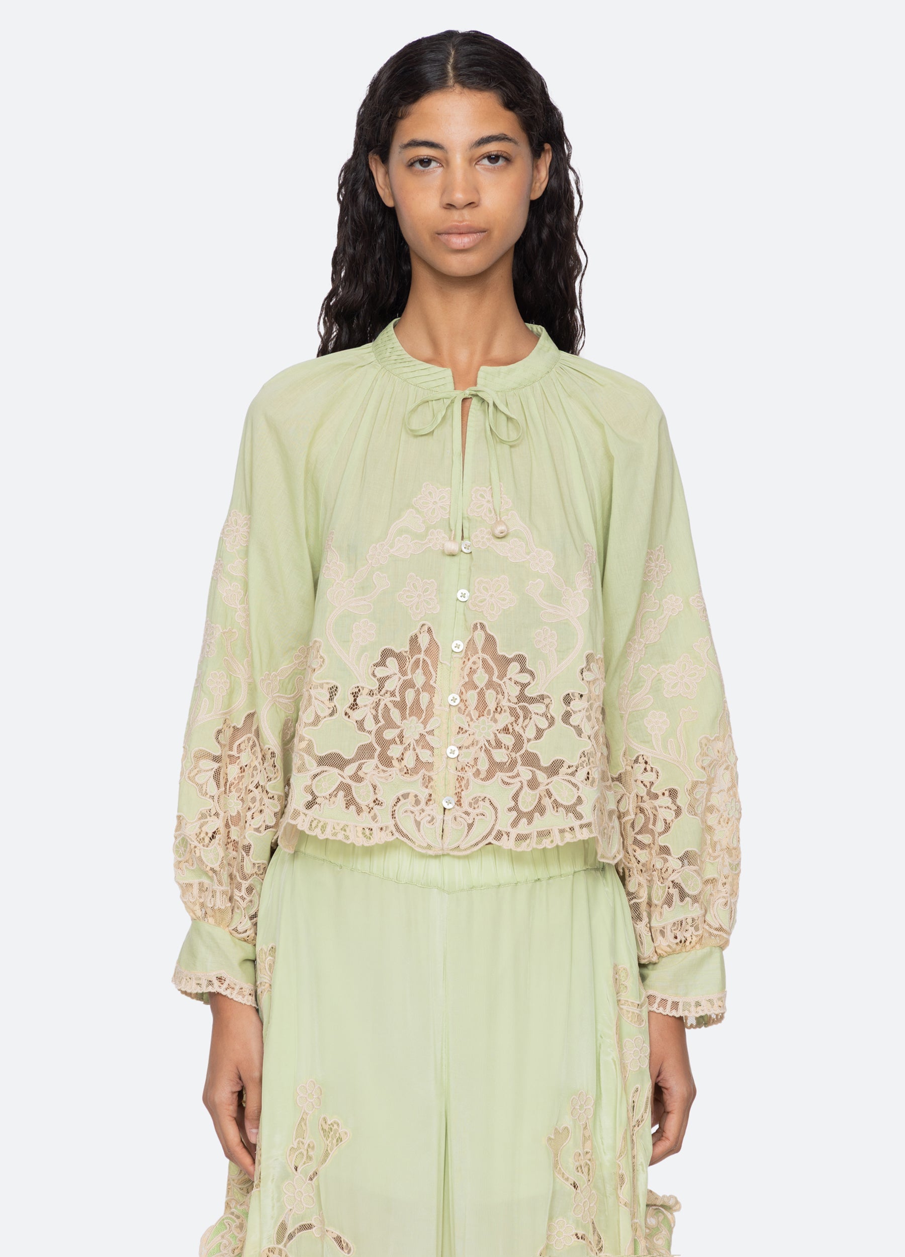 Black Gracelyn L/S Top | Sea New York