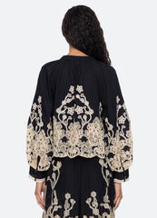 Black Gracelyn L/S Top | Sea New York