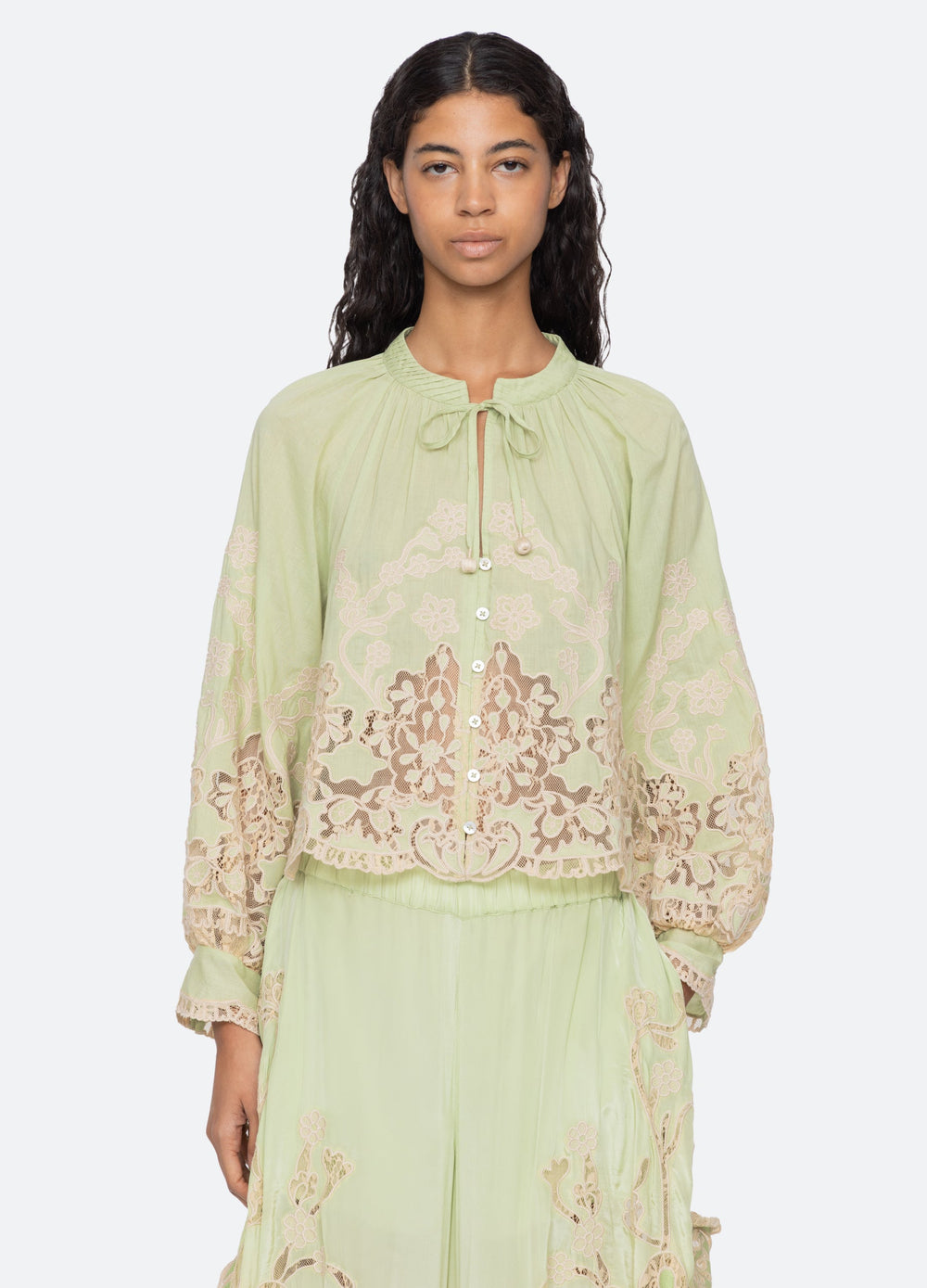Black Gracelyn L/S Top | Sea New York