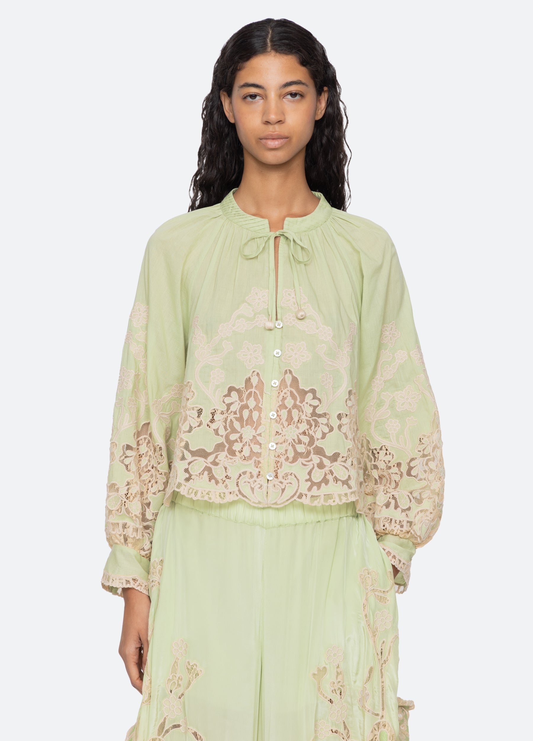 Black Gracelyn L/S Top | Sea New York