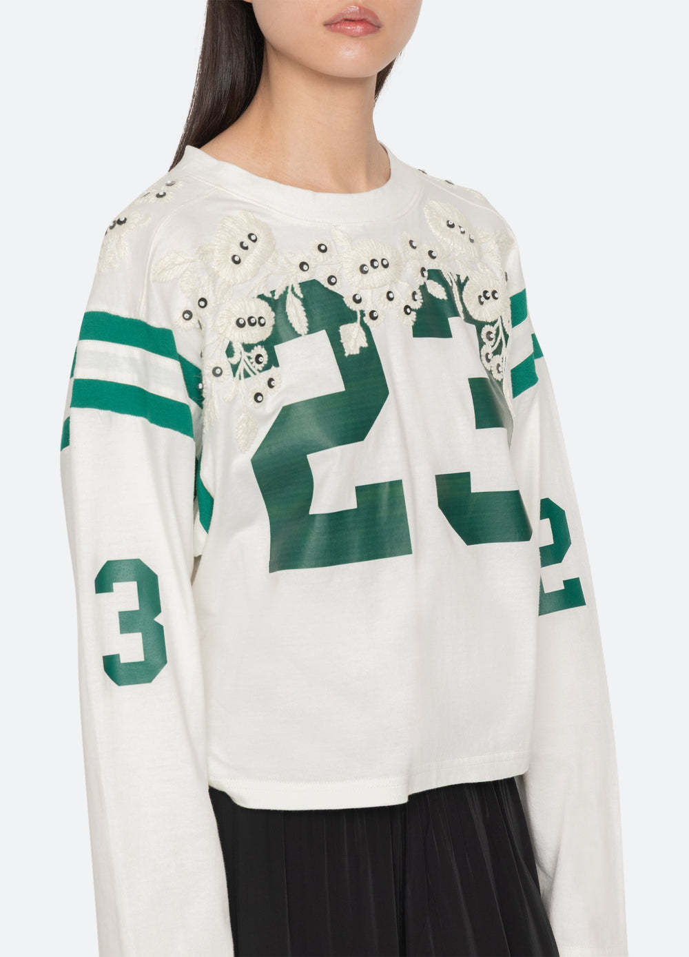 Cream Georgie L/S Tee | Sea New York