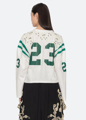 Cream Georgie L/S Tee | Sea New York