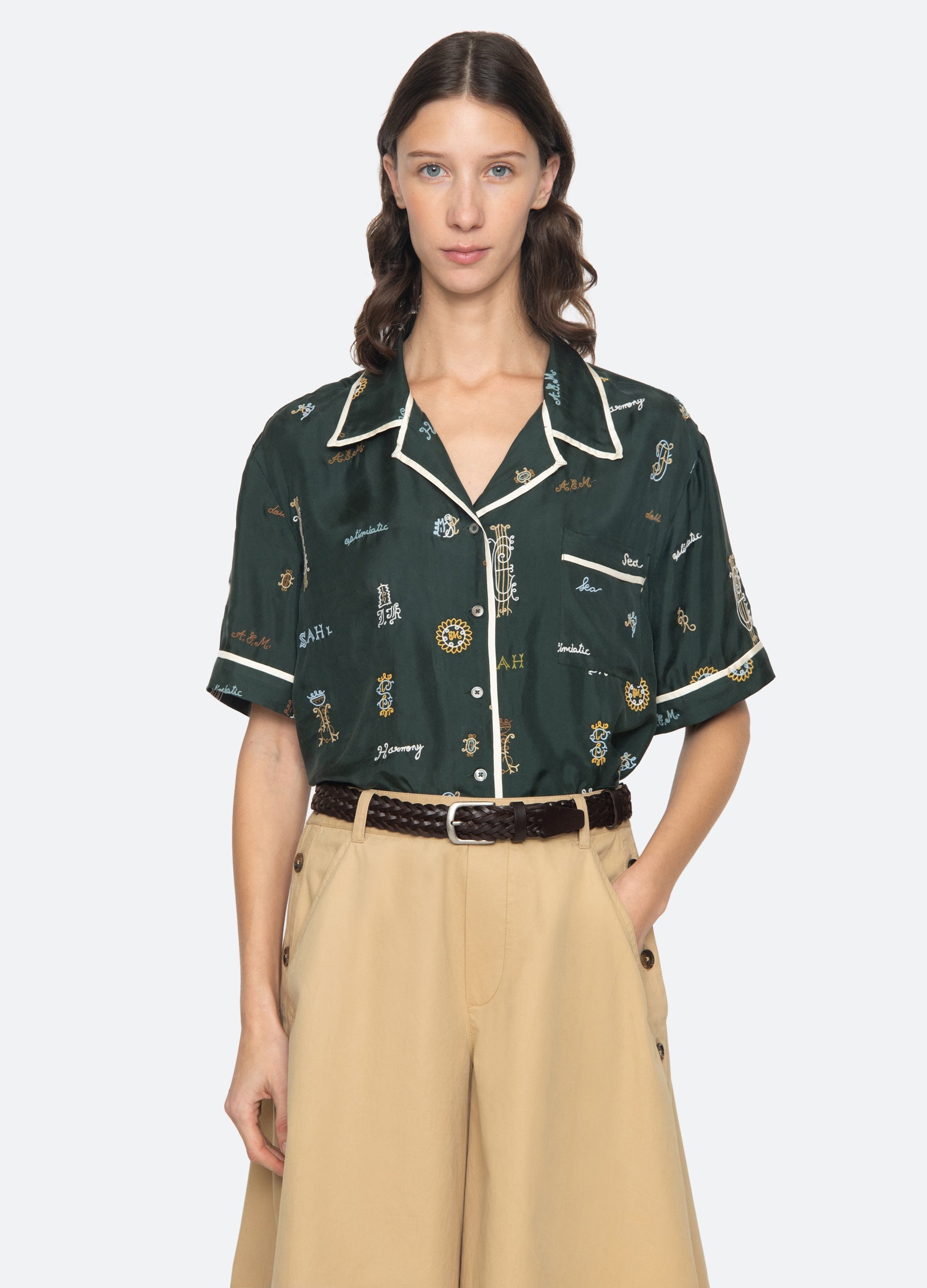 Green Juliet S/S Top | Sea New York