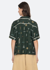 Green Juliet S/S Top | Sea New York