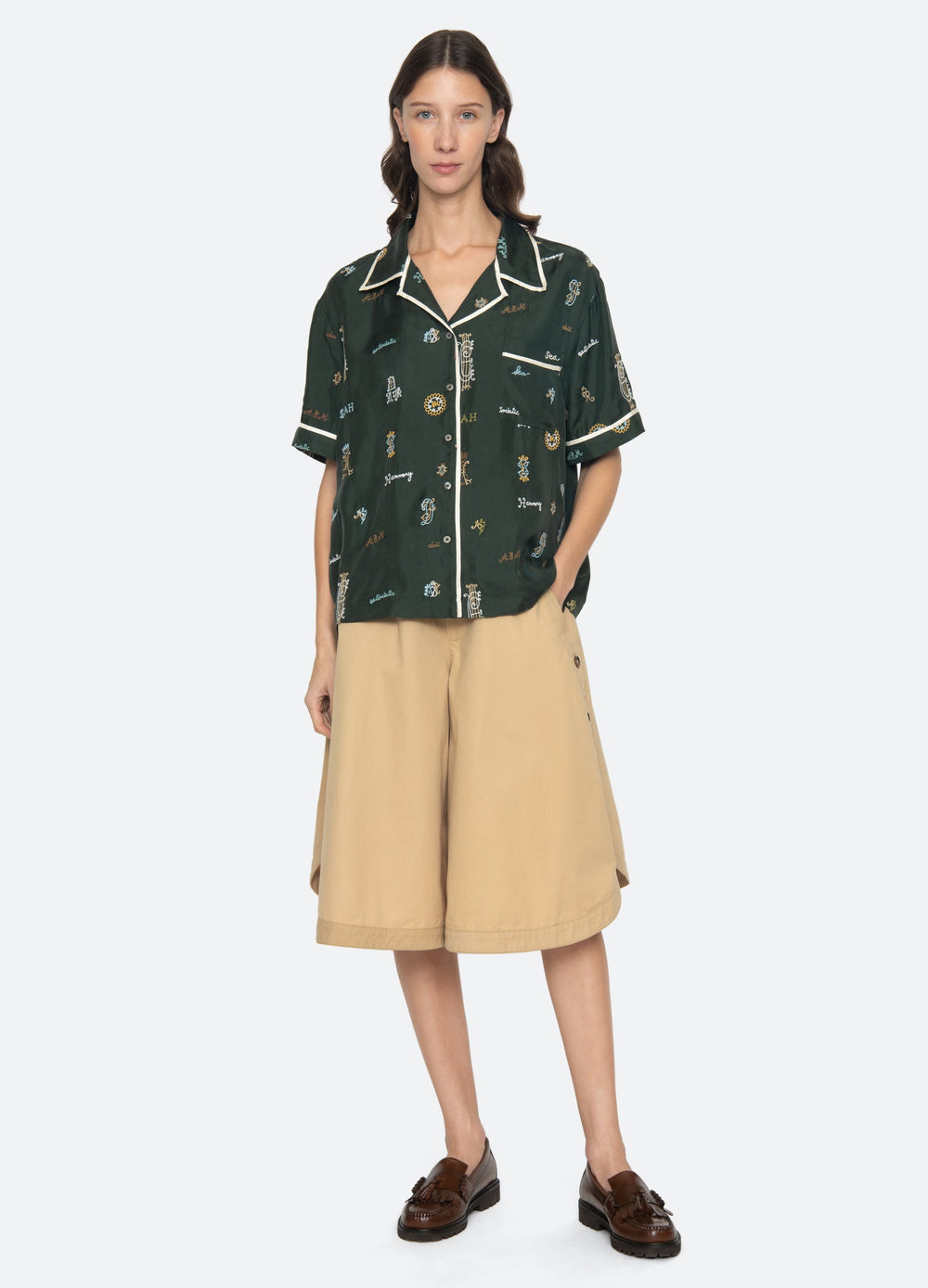 Green Juliet S/S Top | Sea New York