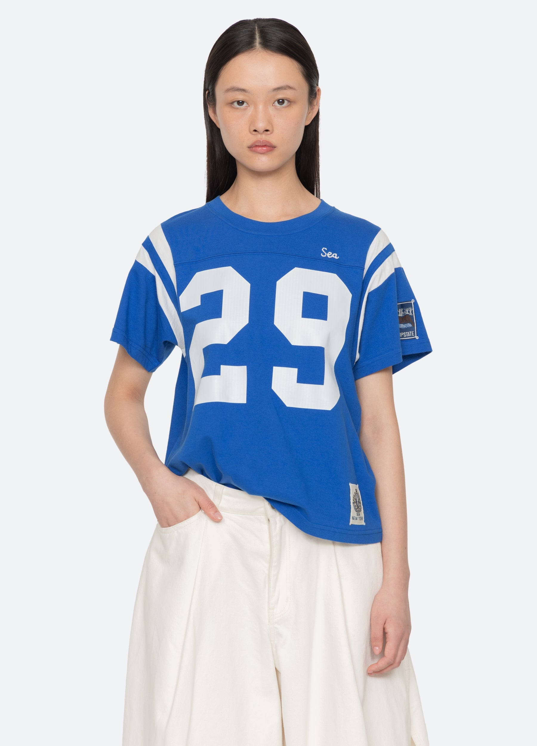 Blue Georgie Tee | Sea New York