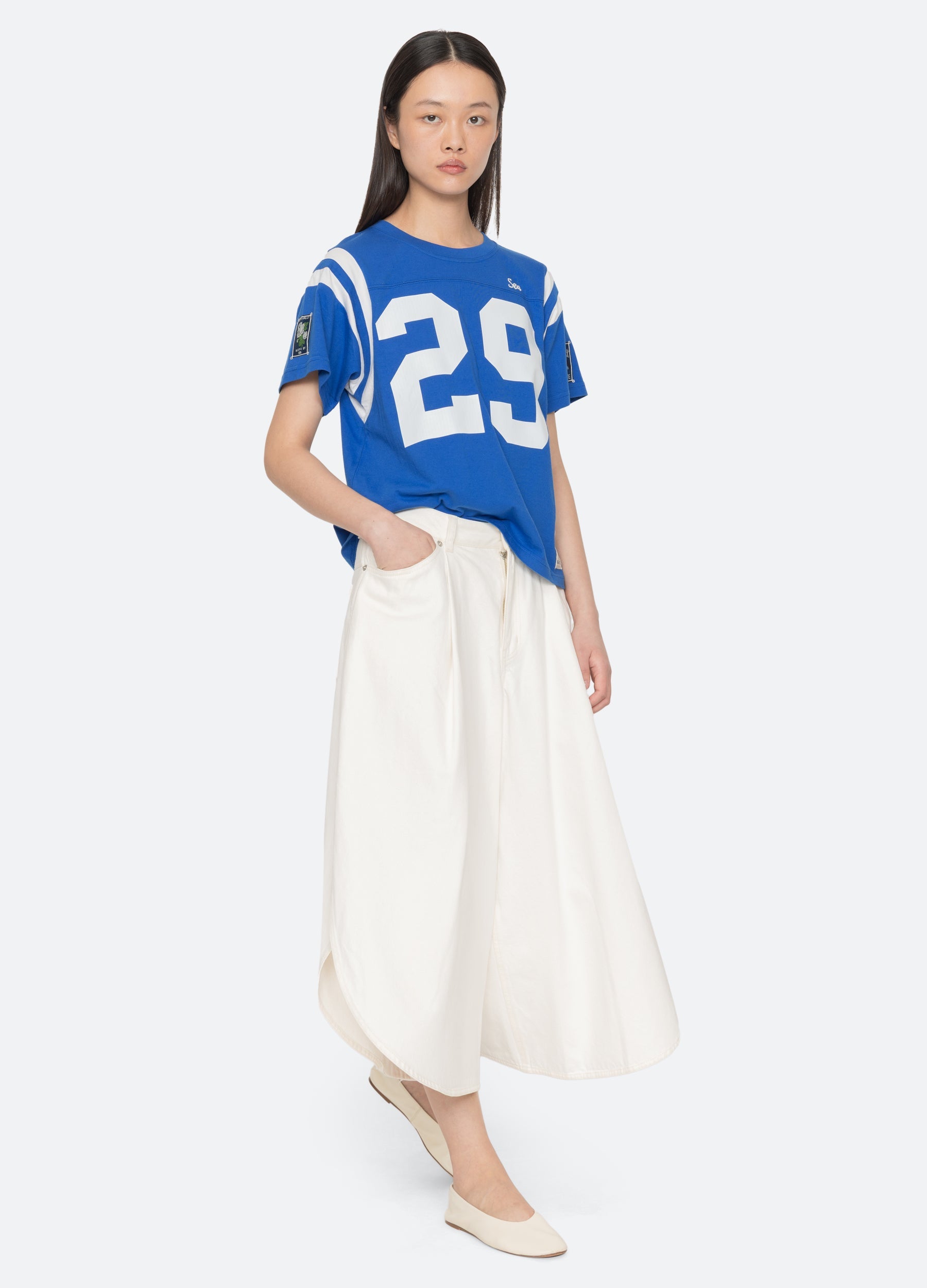 Blue Georgie Tee | Sea New York