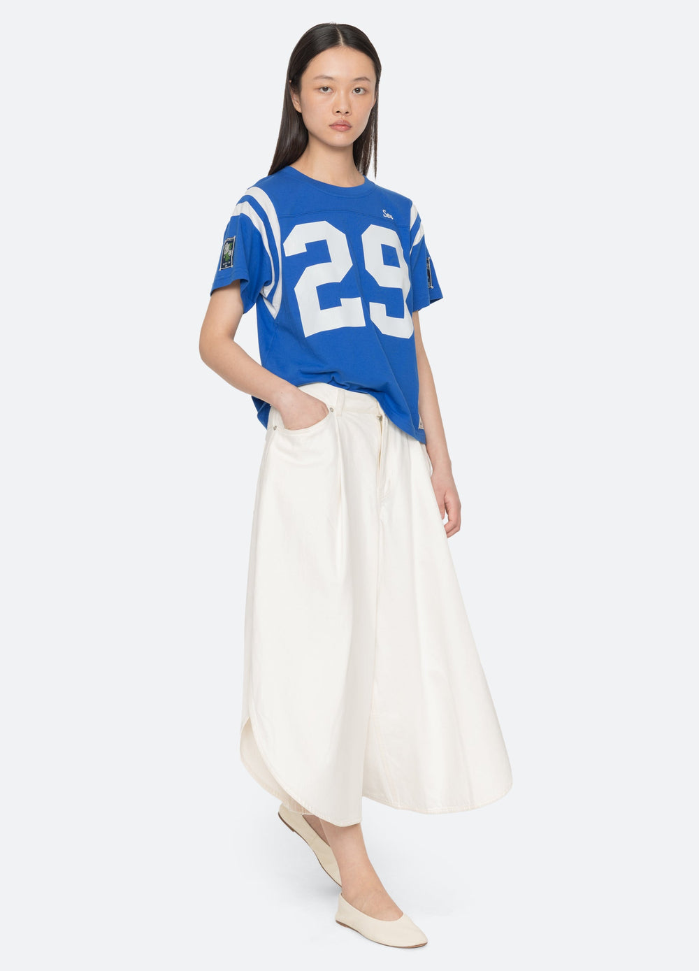 Blue Georgie Tee | Sea New York