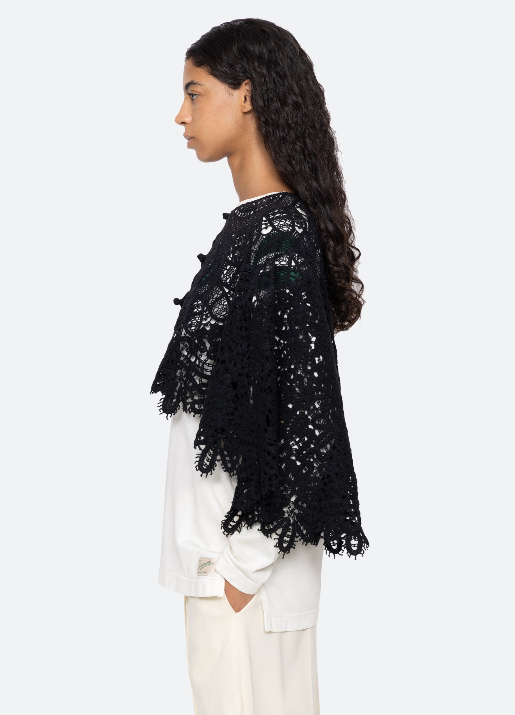 Cream Alina Cape | Sea New York