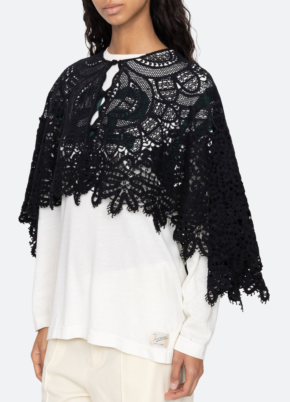 Cream Alina Cape | Sea New York