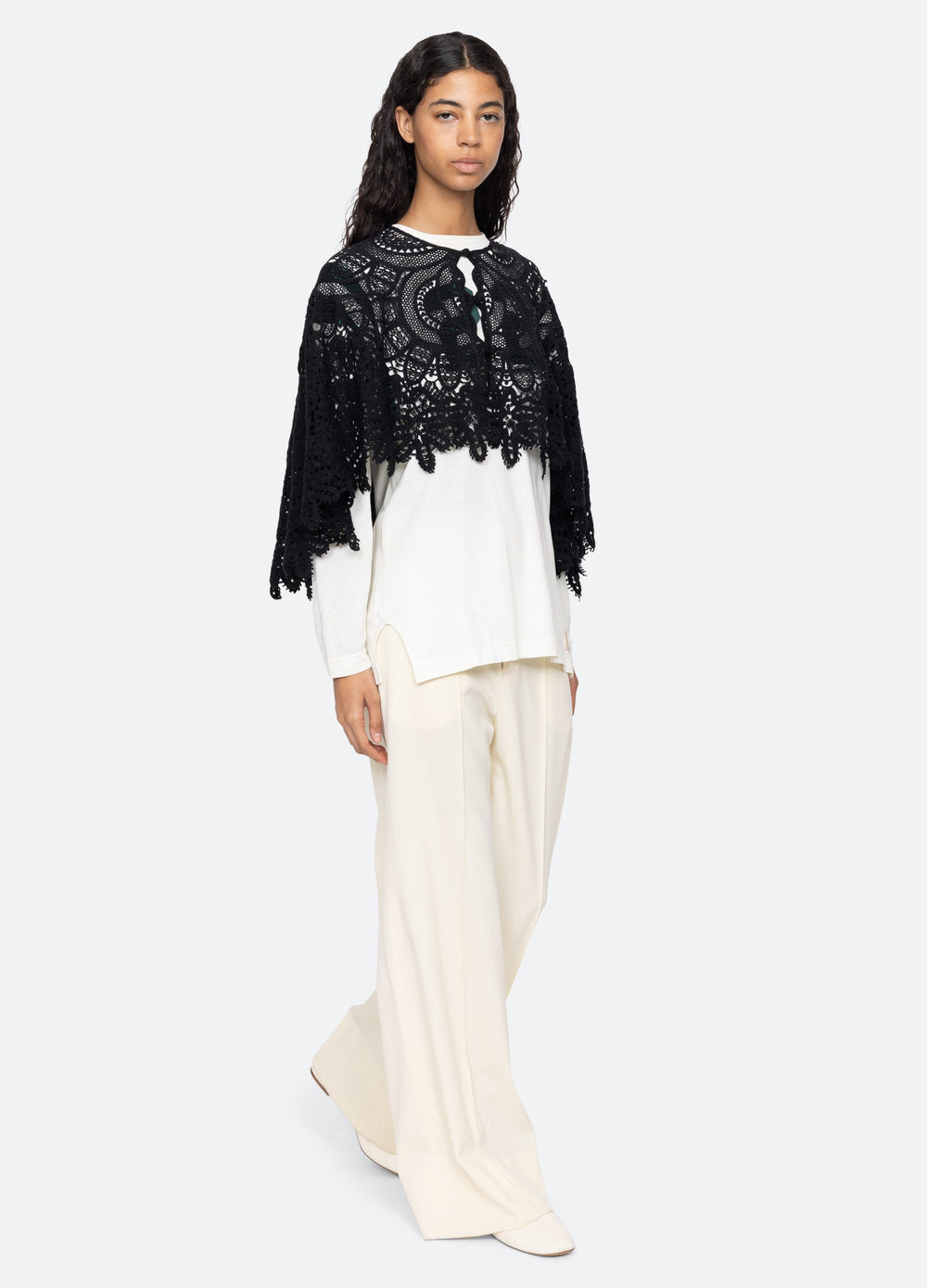 Cream Alina Cape | Sea New York