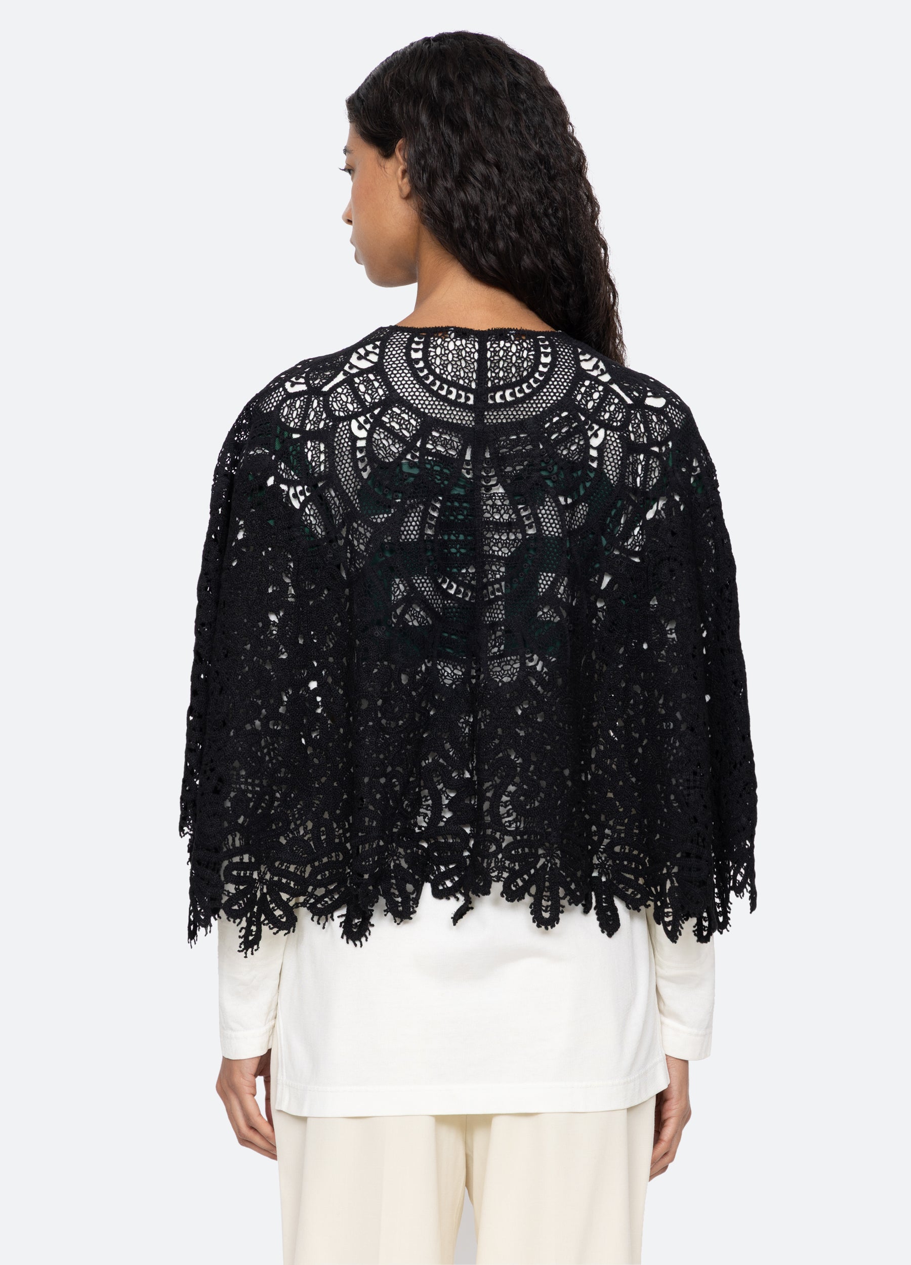 Cream Alina Cape | Sea New York