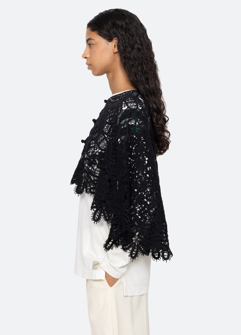 Cream Alina Cape | Sea New York