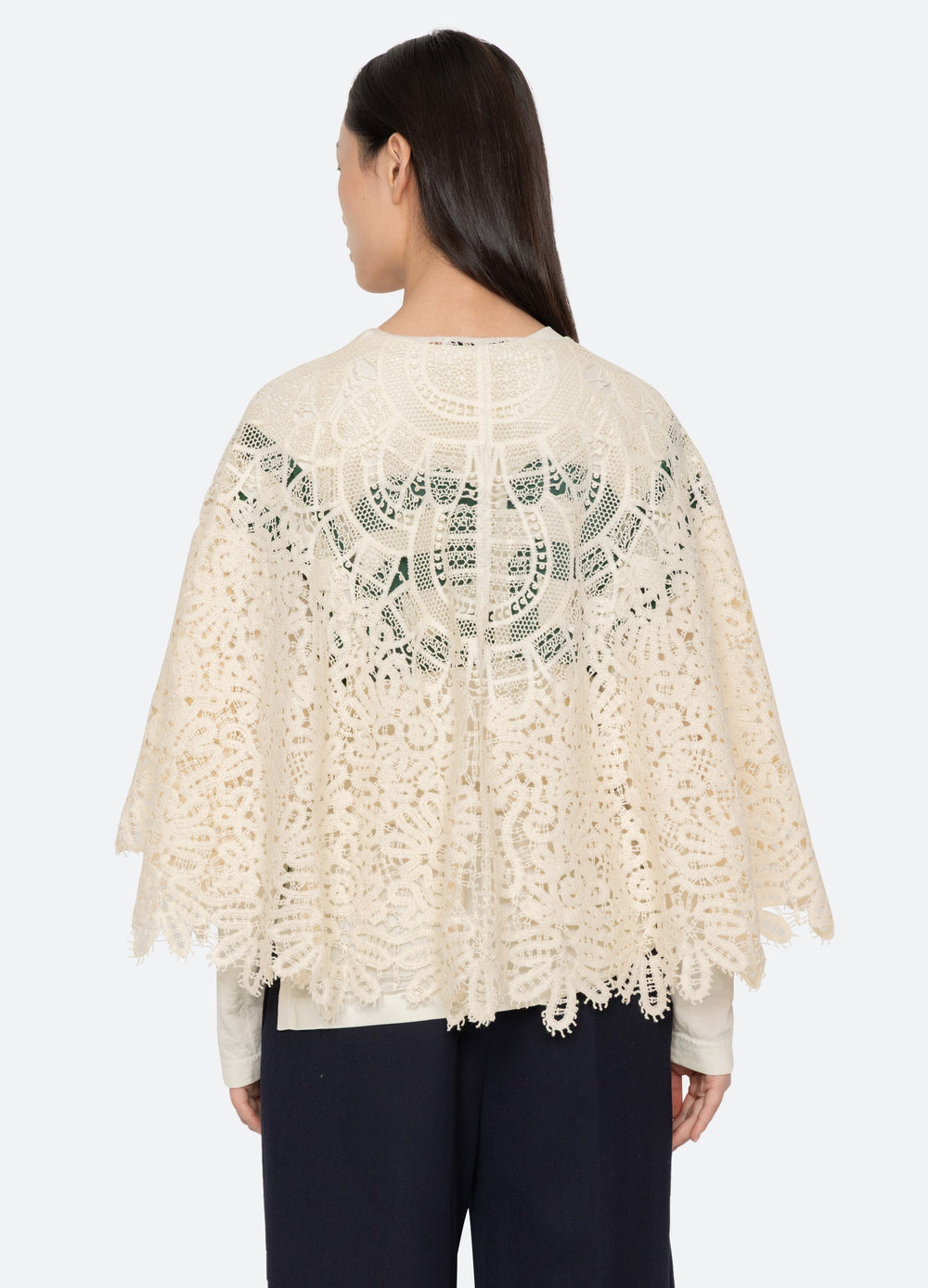 Cream Alina Cape | Sea New York