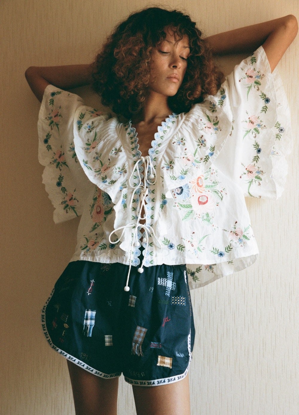 Cream Serafina S/S Top | Sea New York