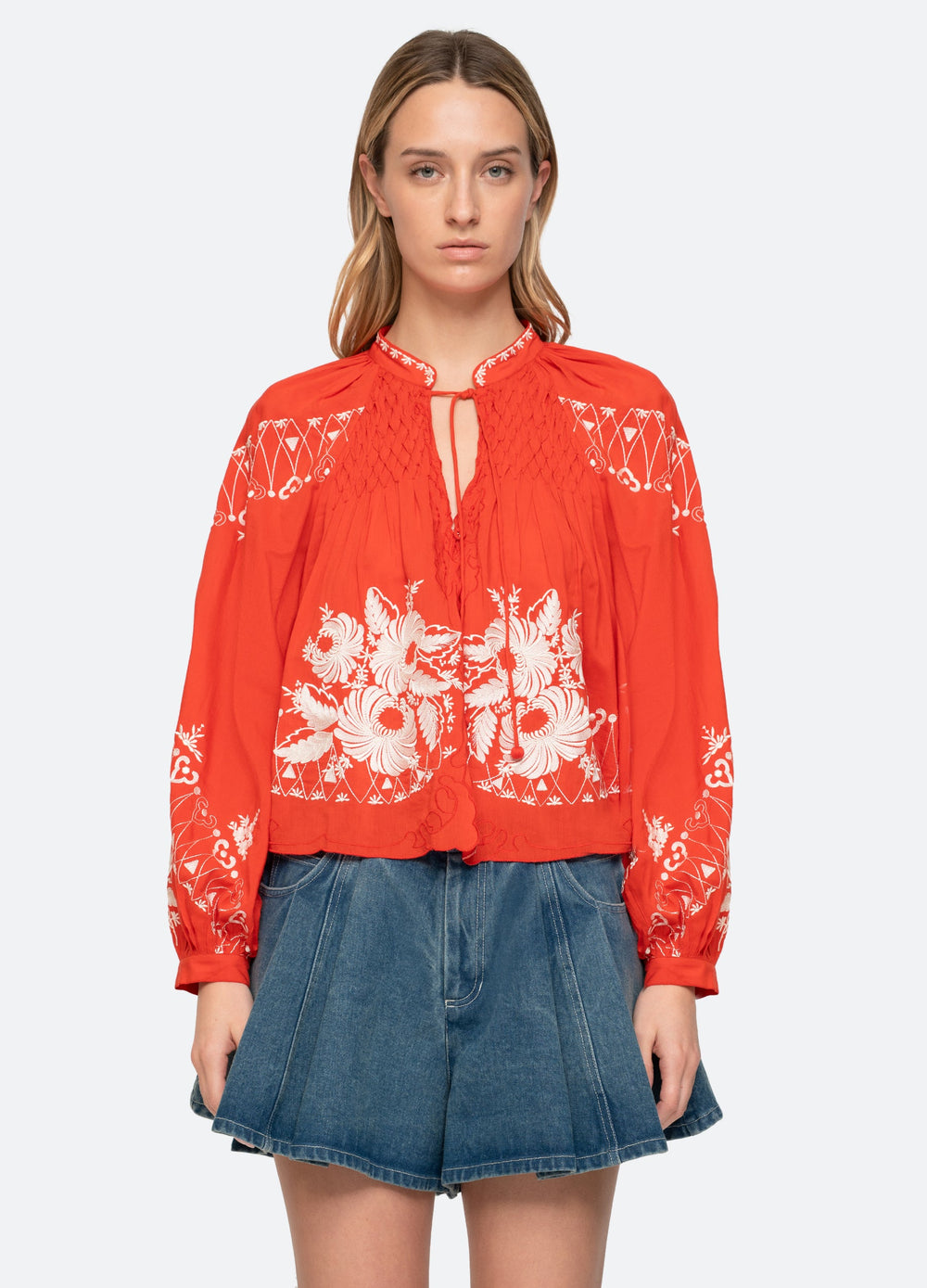 Cream Serafina Top | Sea New York
