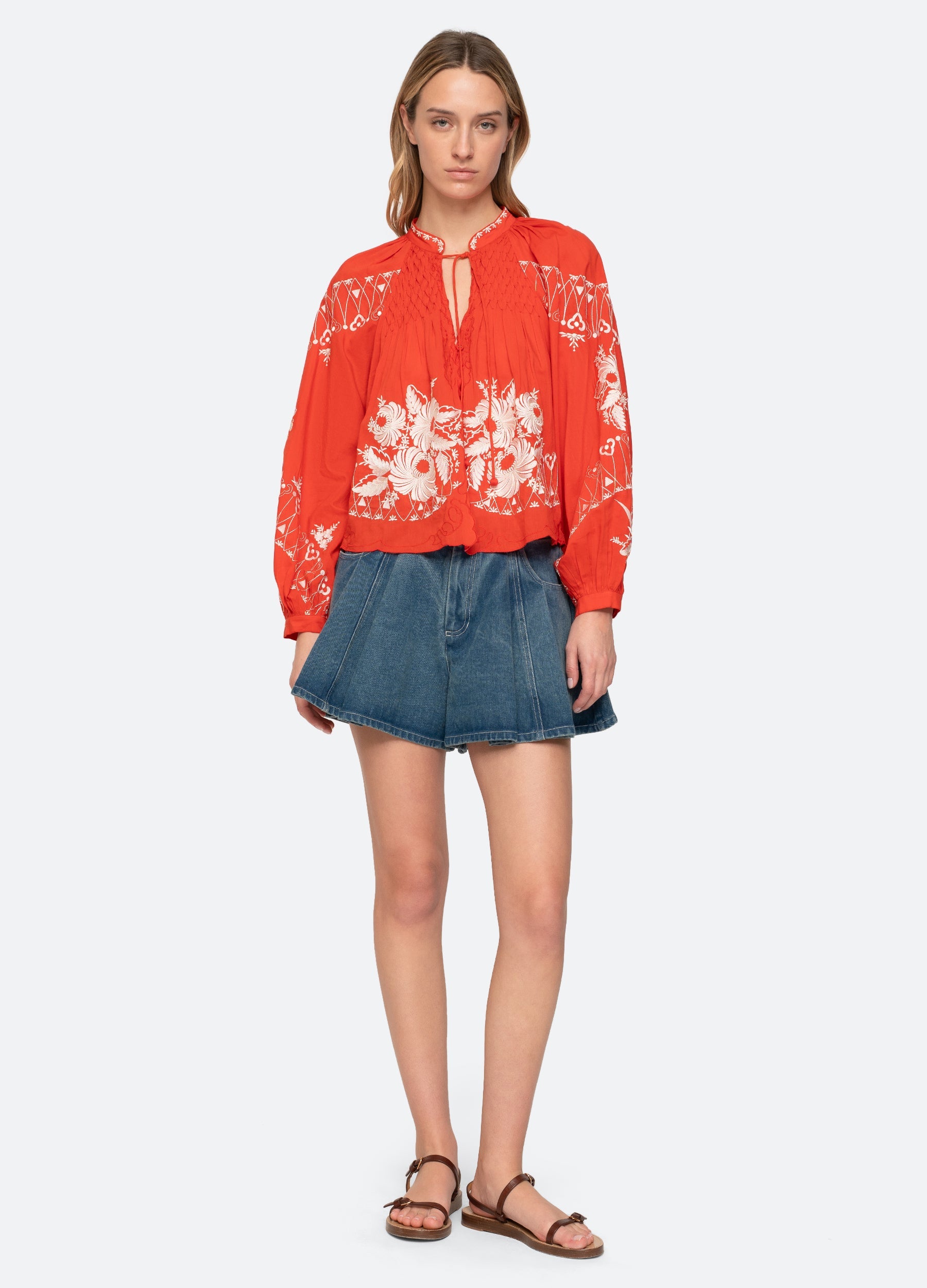 Cream Serafina Top | Sea New York